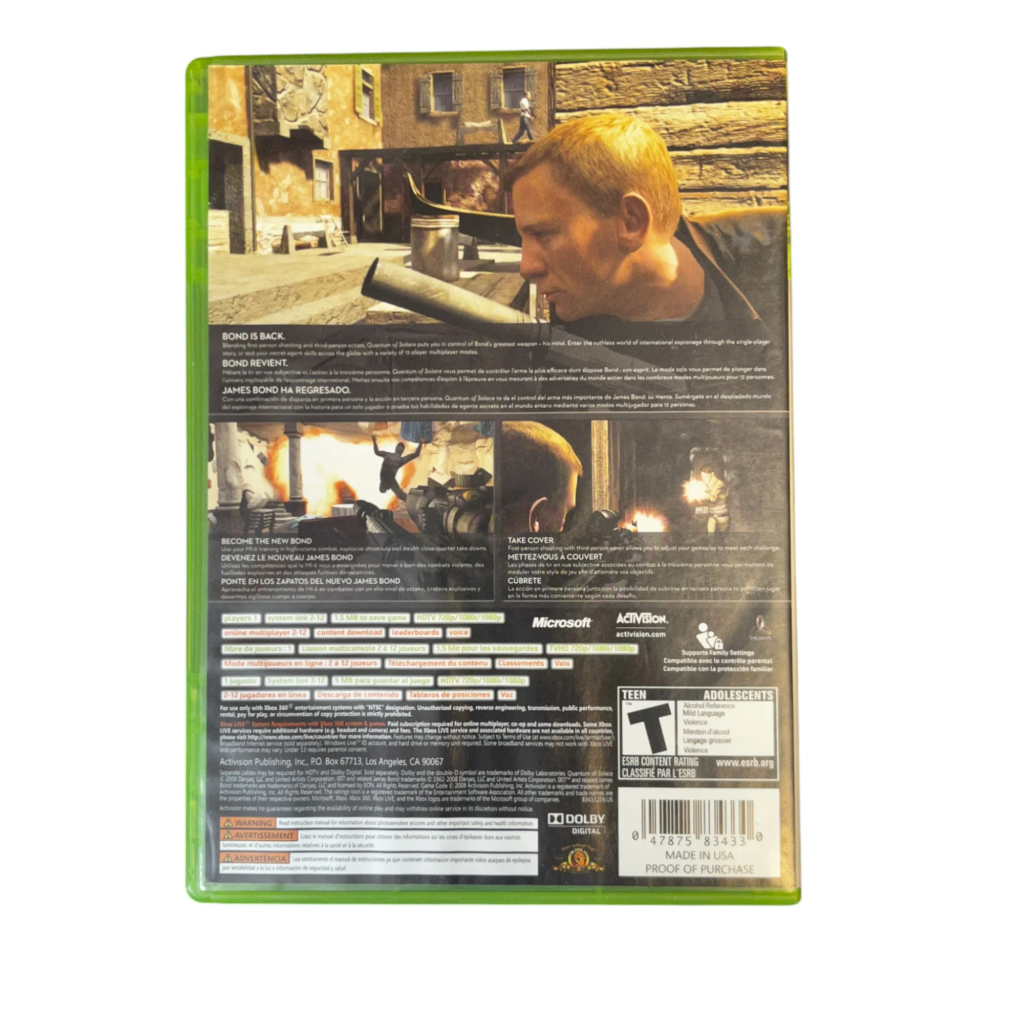 007 Quantum Of Solace (Xbox 360) - Image 5