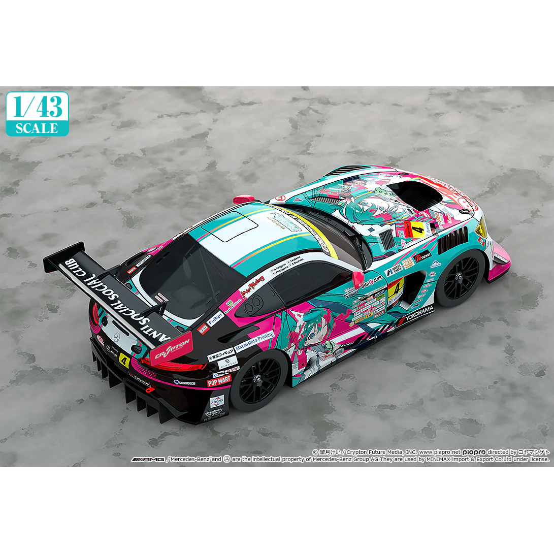 1/43 Good Smile Hatsune Miku AMG 2025 Season Opening Ver. - Image 2