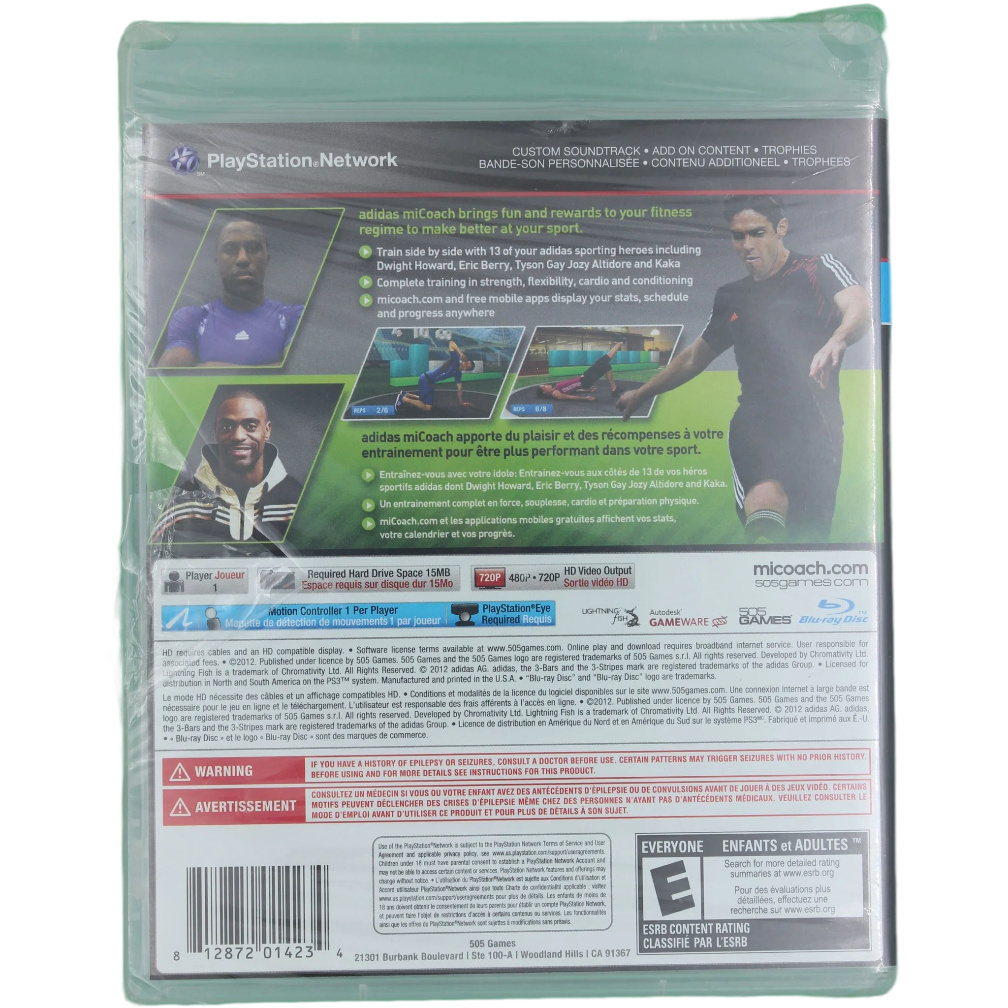 Adidas MiCoach (PS3) - Image 2
