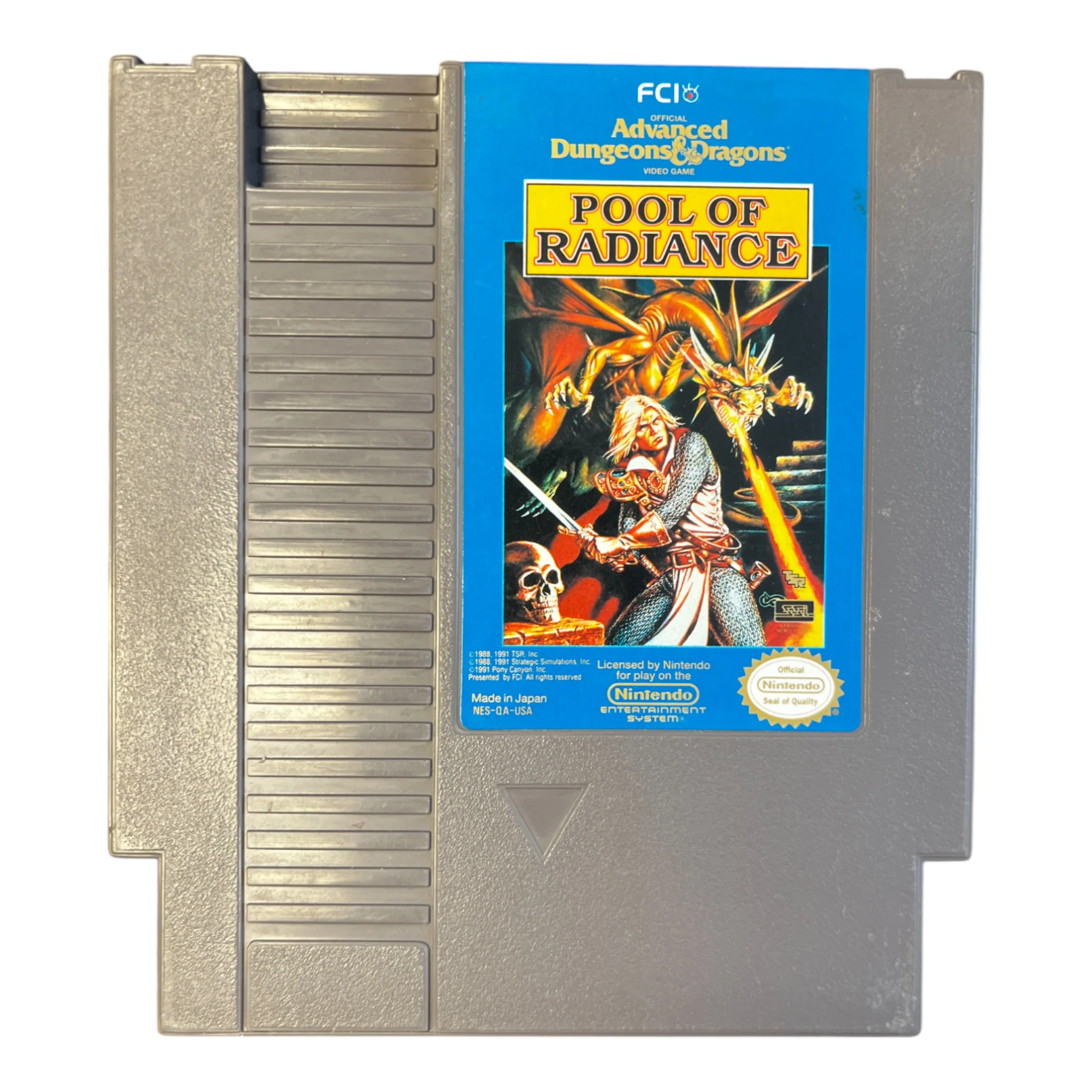 Advanced Dungeons & Dragons Pool of Radiance (NES) - Image 3