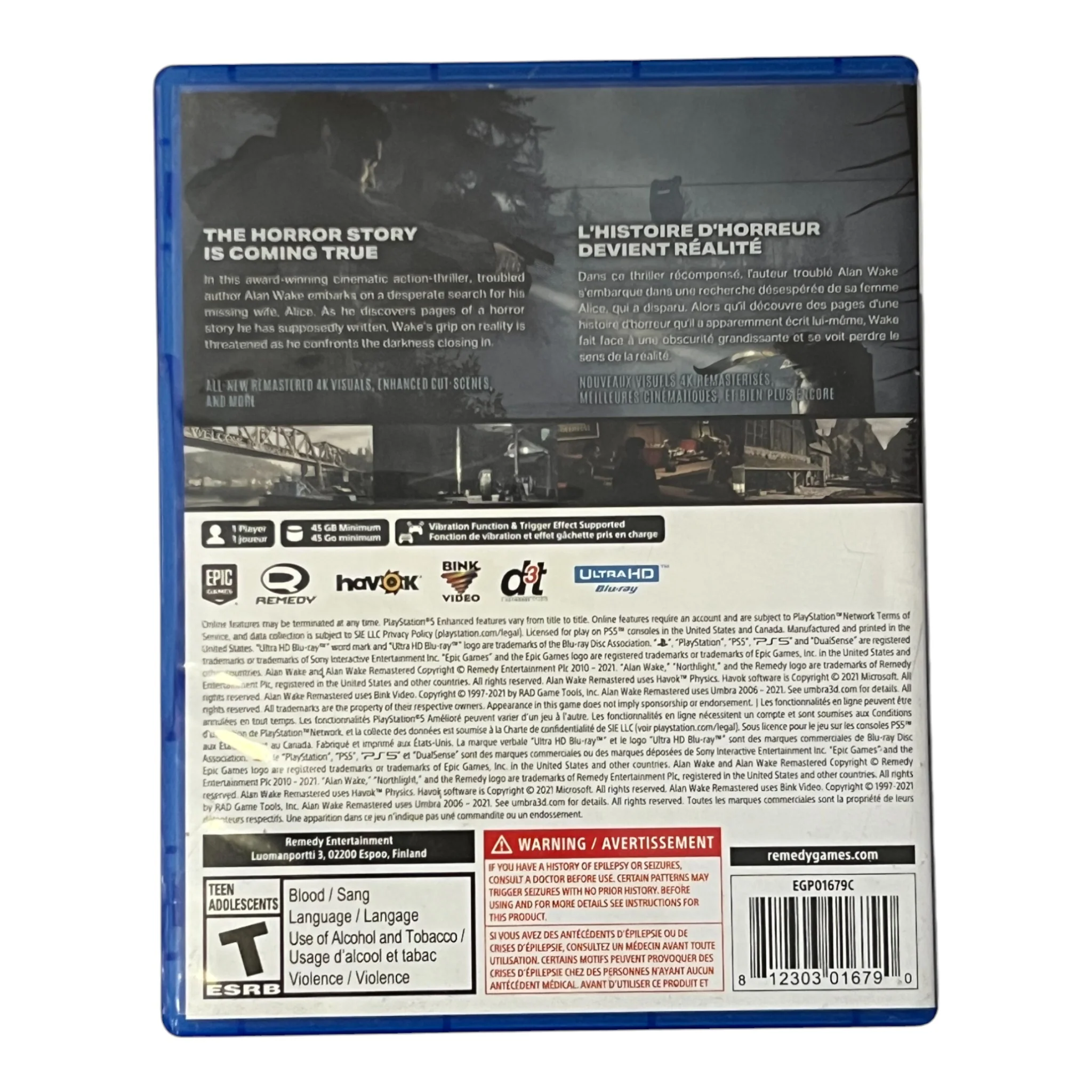 Alan Wake: Remastered (PS5) - Image 2