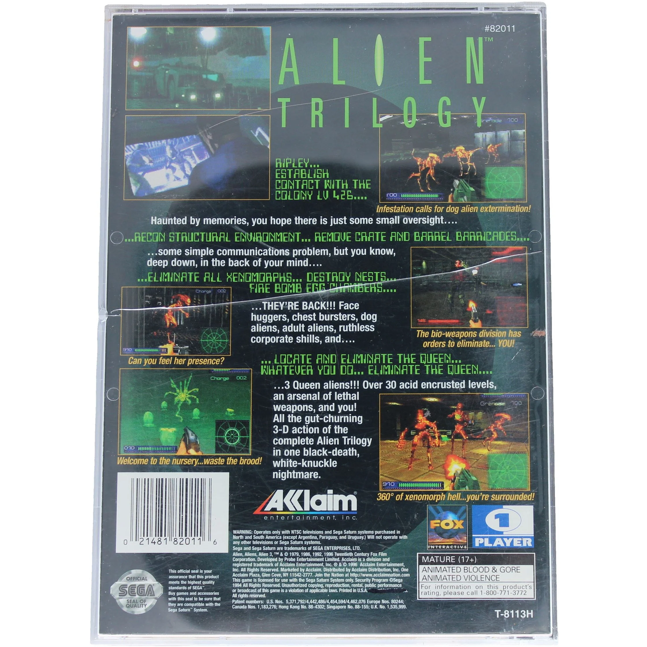 Alien: Trilogy (Saturn) - Image 8