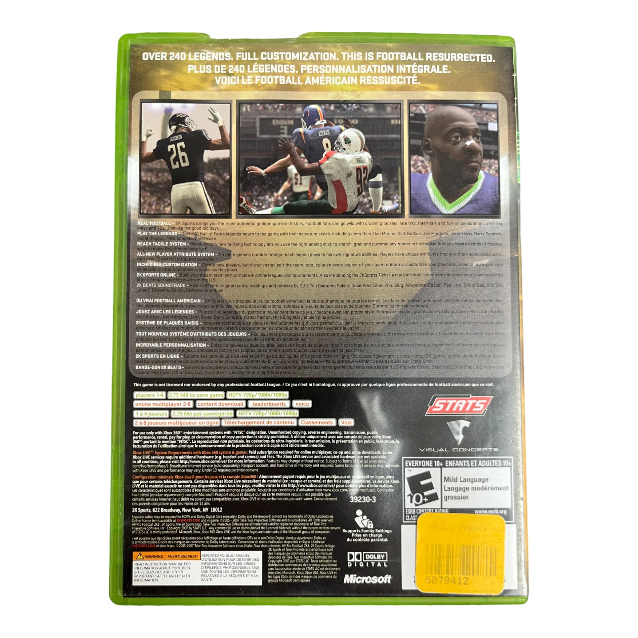 All Pro Football 2K8 (Xbox 360) - Image 3