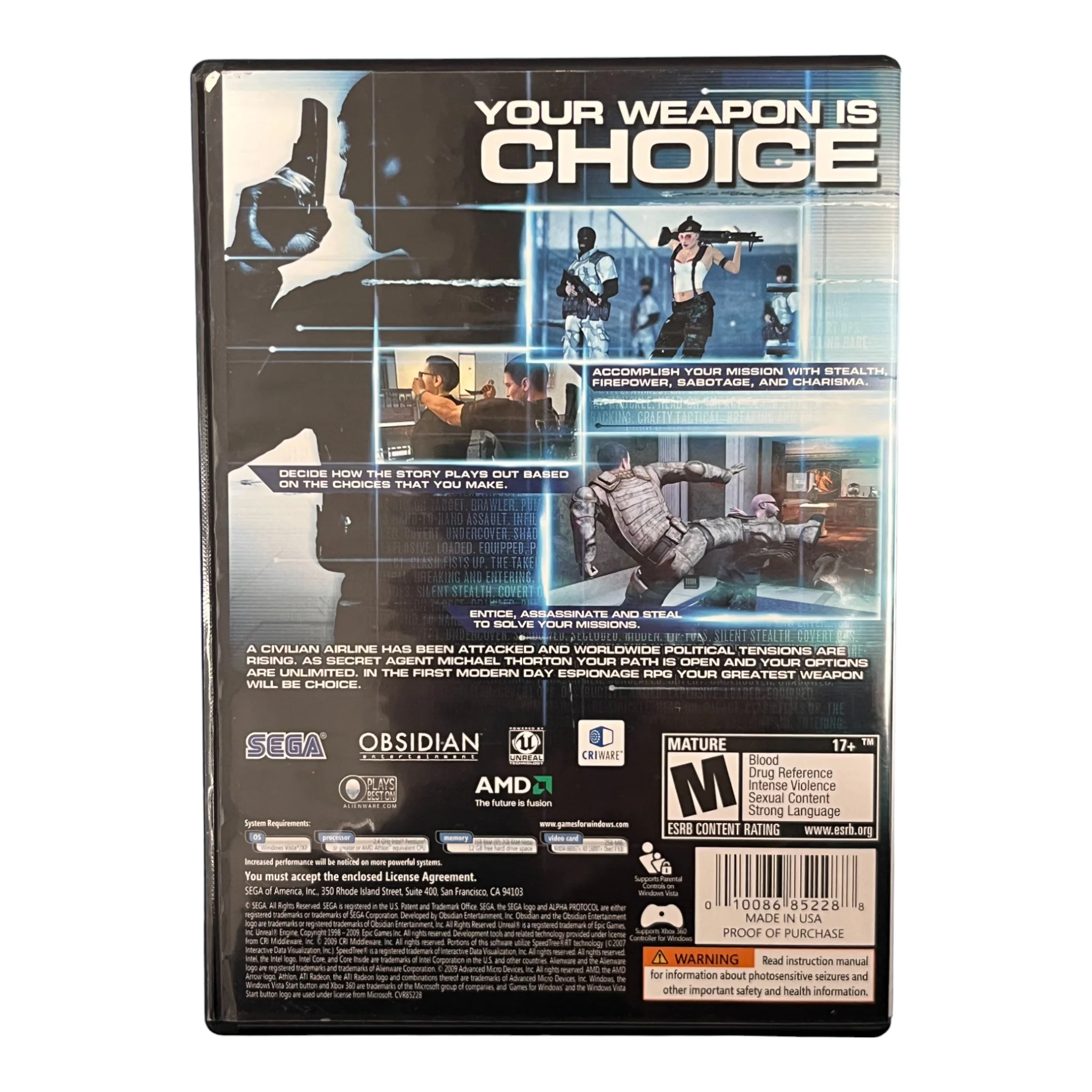 Alpha Protocol The Espionage RPG (PC) - Image 2