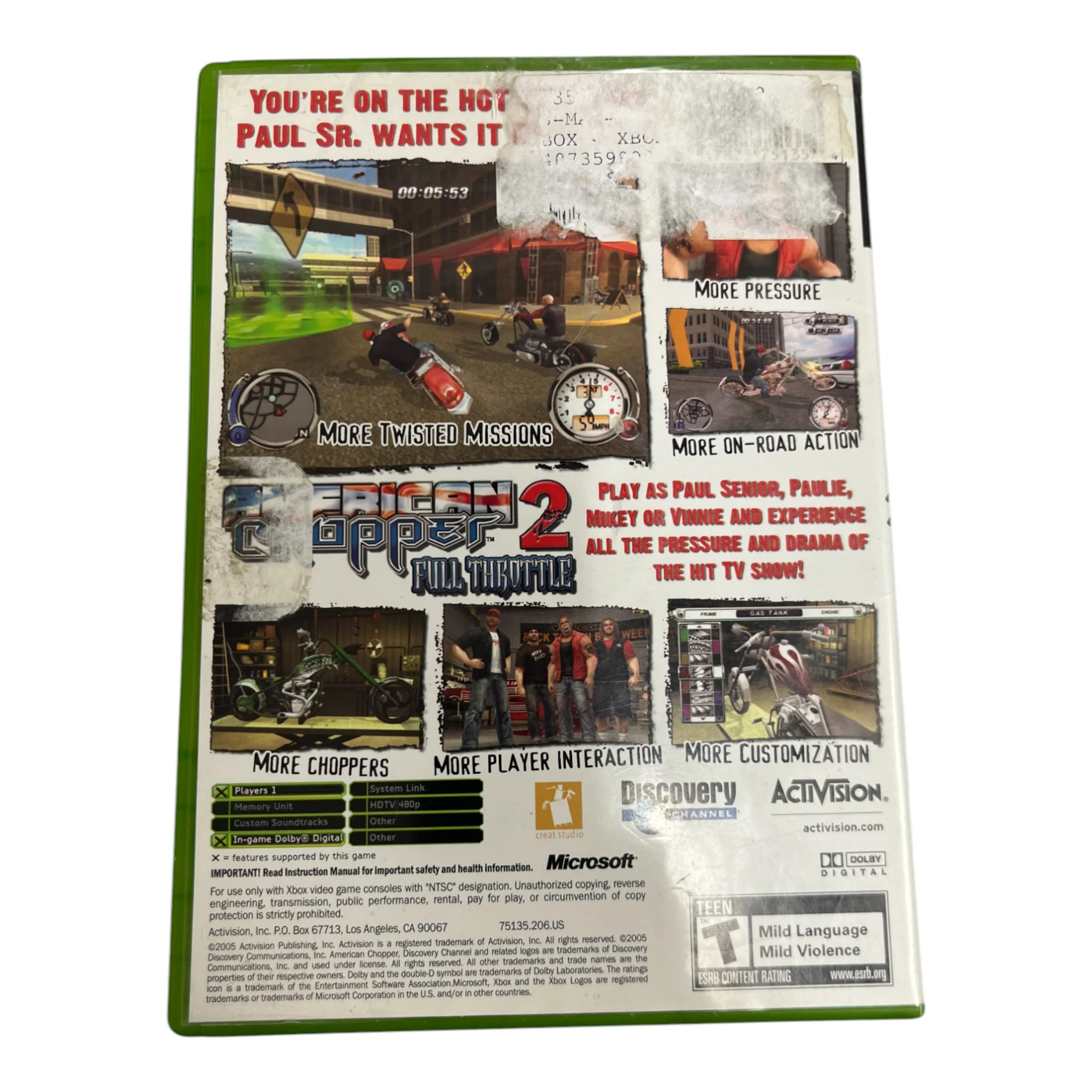 American Chopper 2 Full Throttle (Xbox) - Image 2