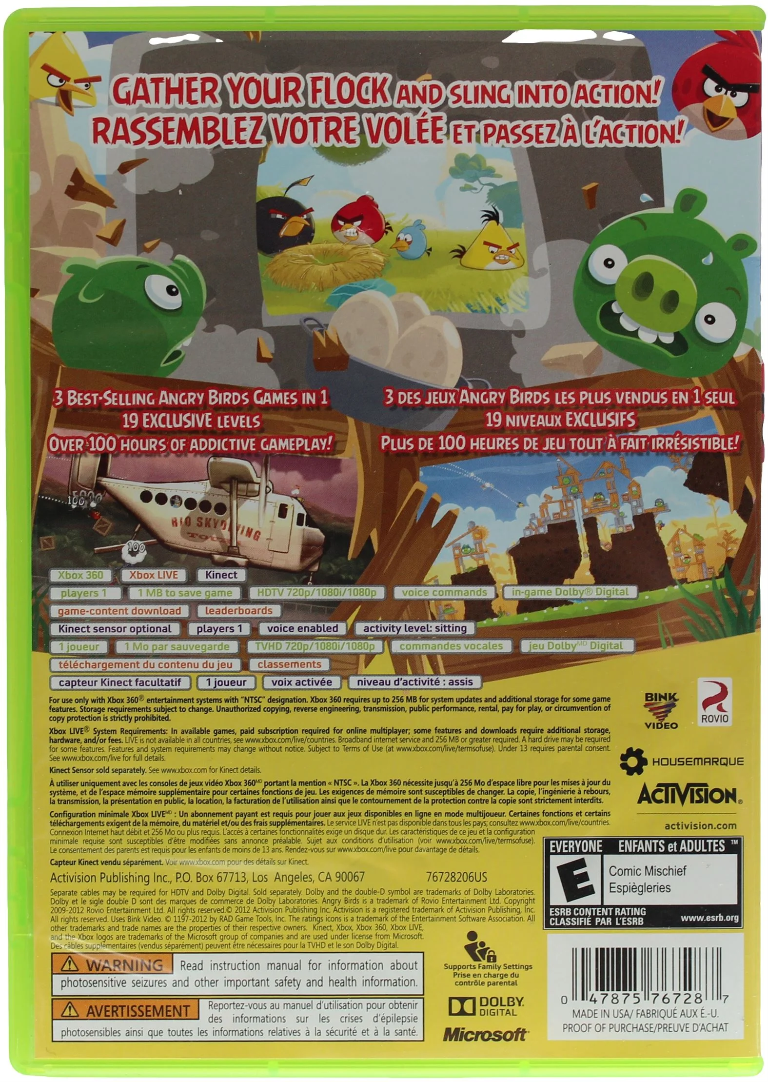 Angry Birds: Trilogy (Xbox360) - Image 2
