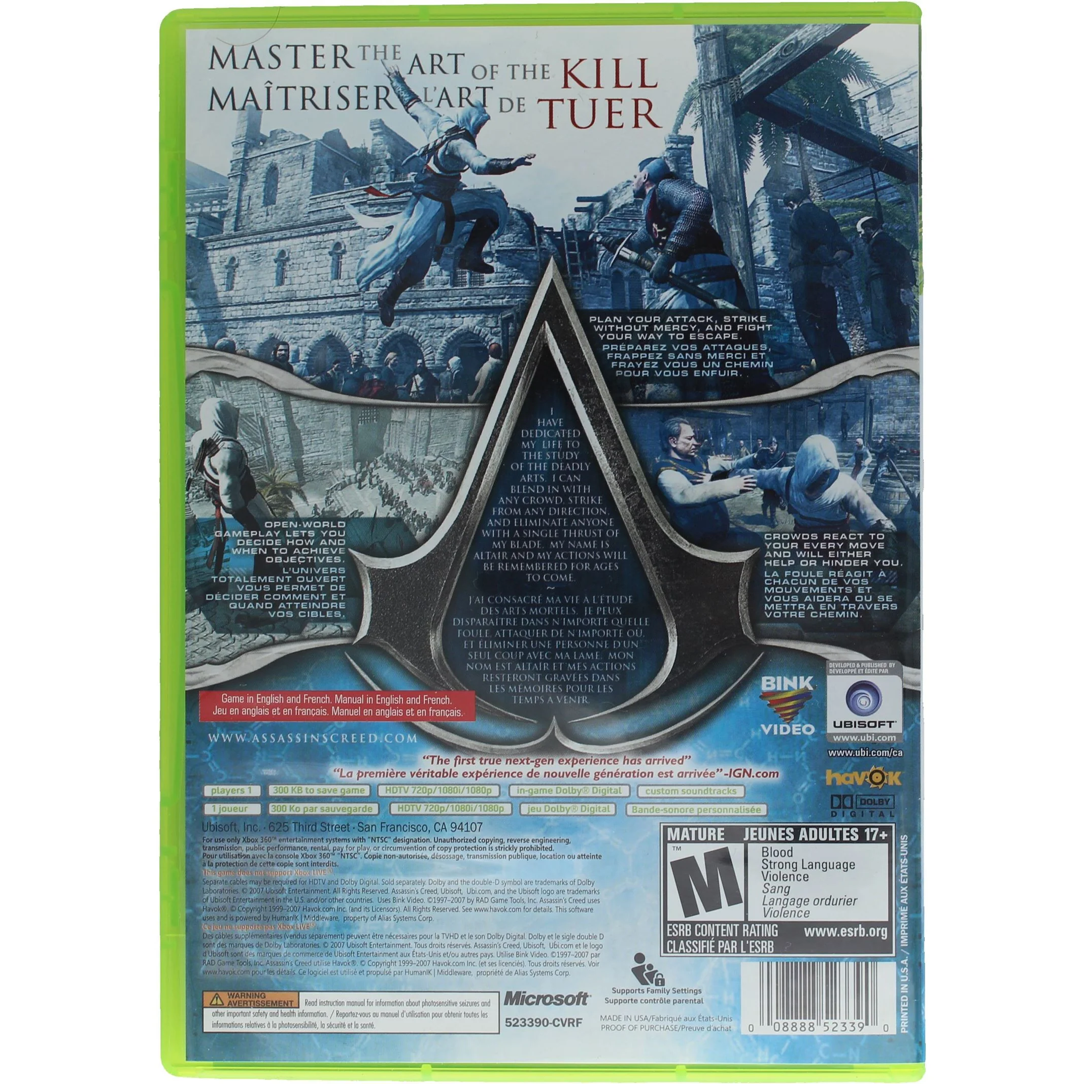 Assassin's Creed (Xbox 360) - Image 3