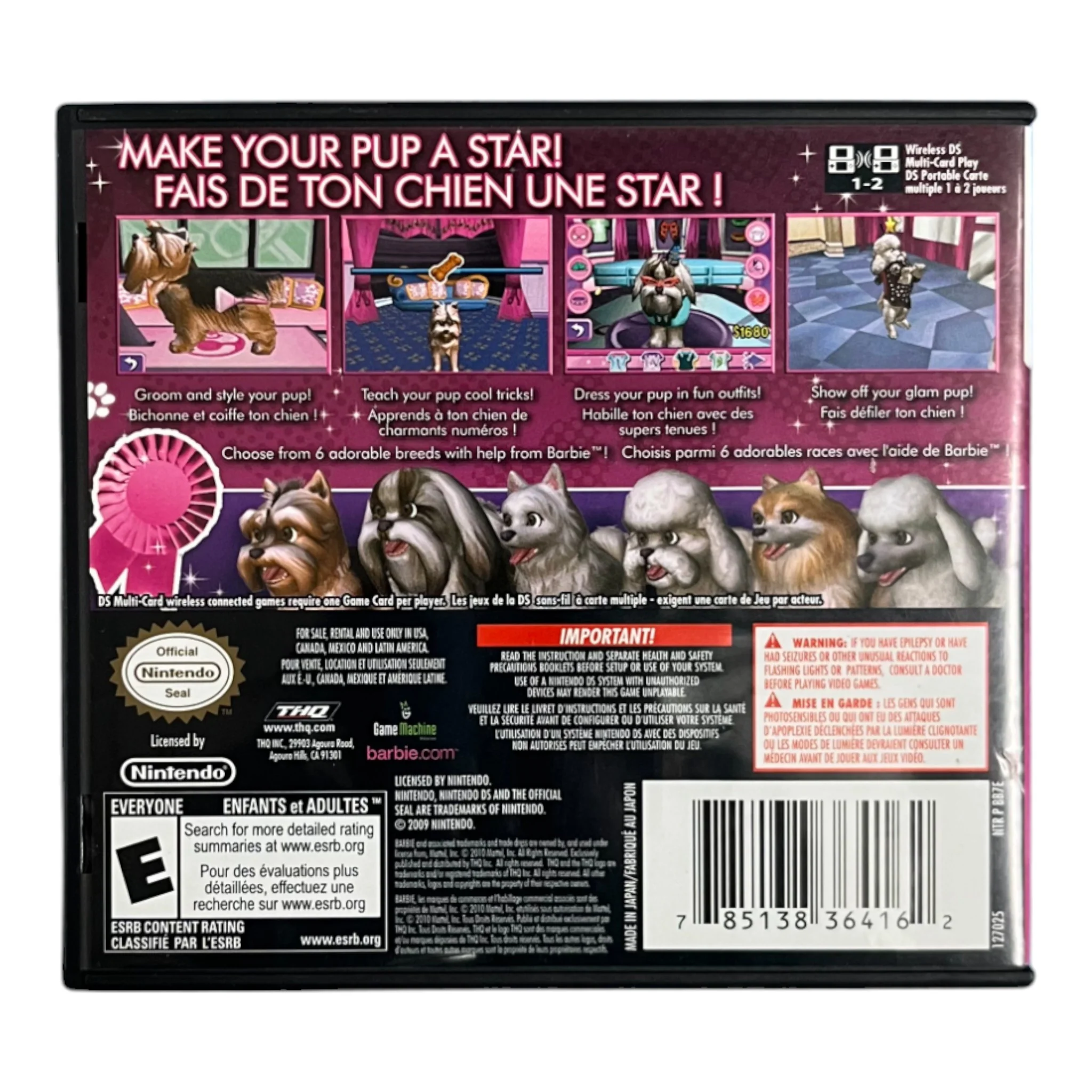Barbie: Groom And Glam Pups (DS) - Image 2