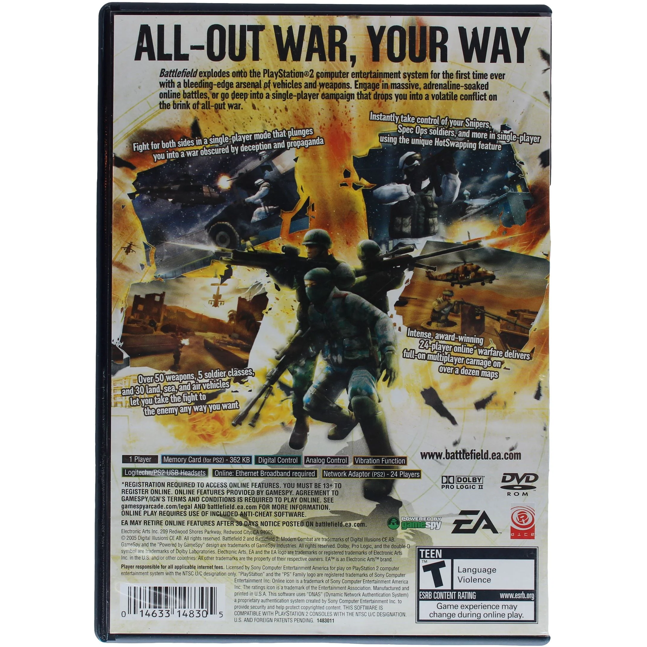 Battlefield 2: Modern Combat (PS2) - Image 3