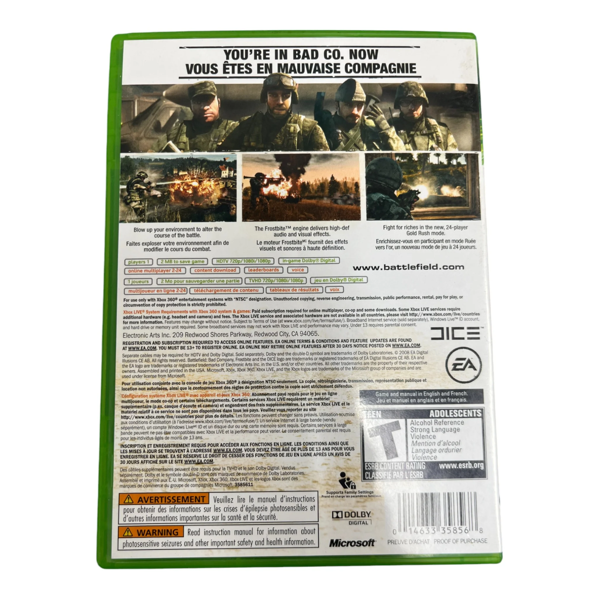 Battlefield: Bad Company (Xbox 360) - Image 2