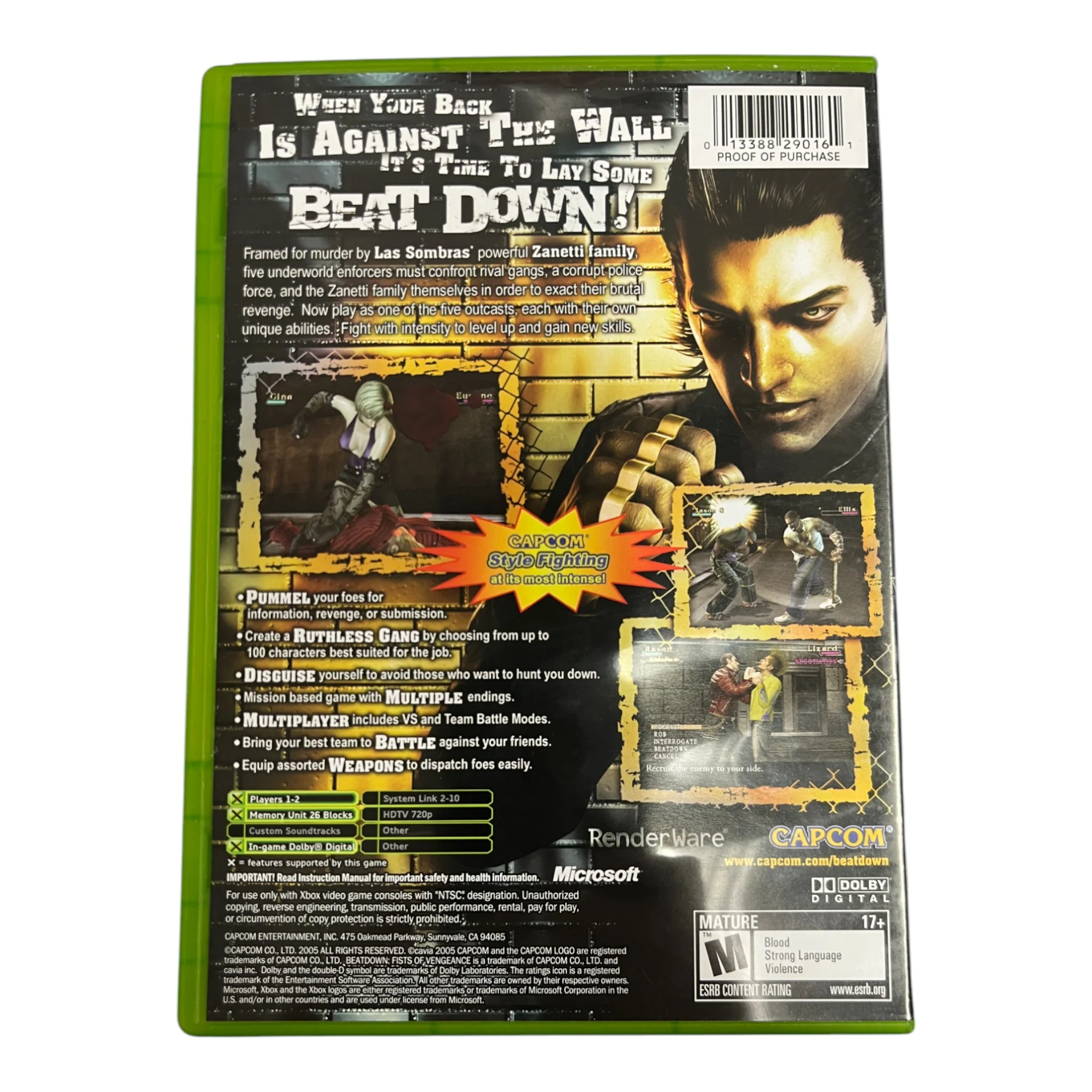 Beat Down: Fists of Vengeance (Xbox) - Image 2