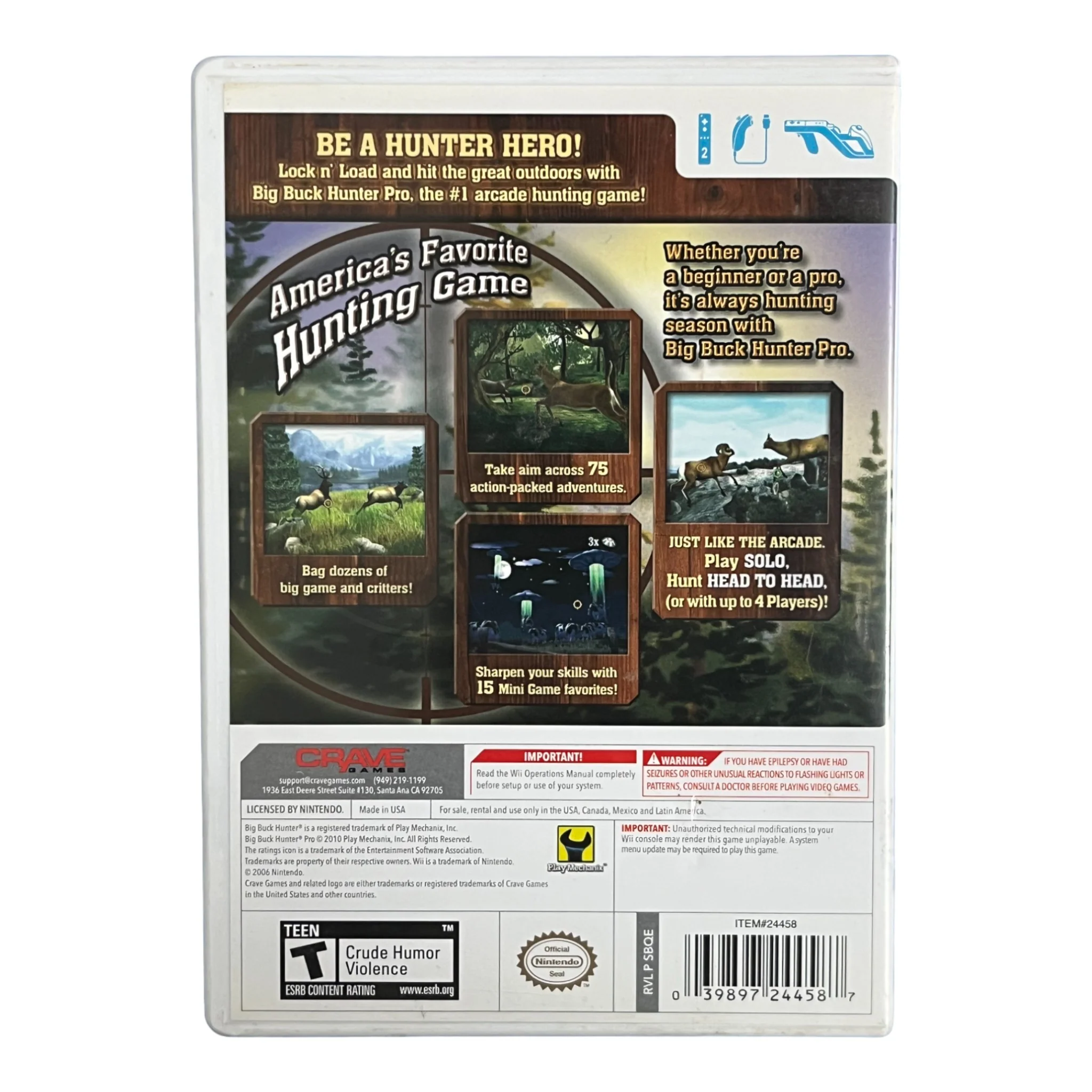 Big Buck Hunter Pro (Wii) - Image 2
