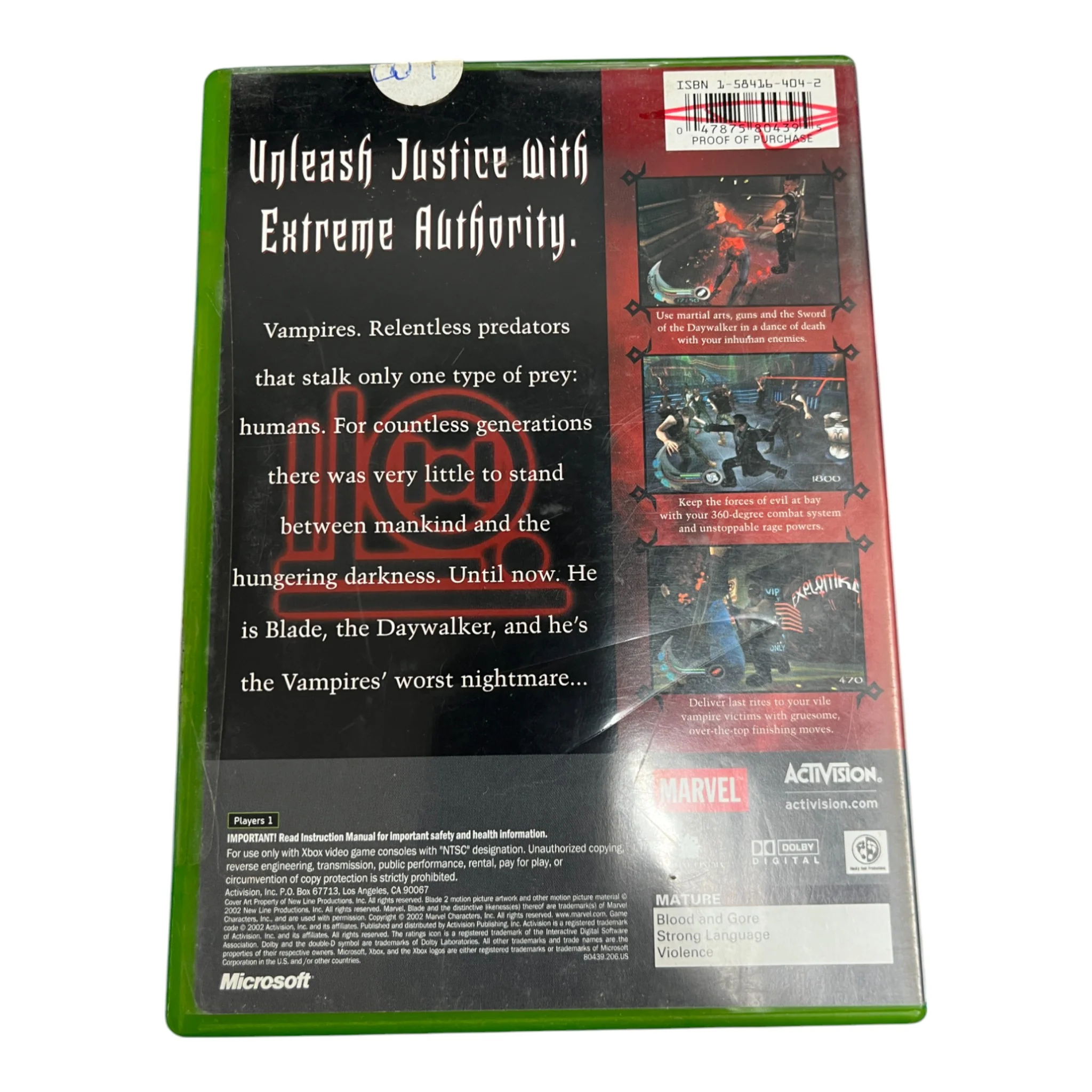 Blade II (Xbox) - Image 2