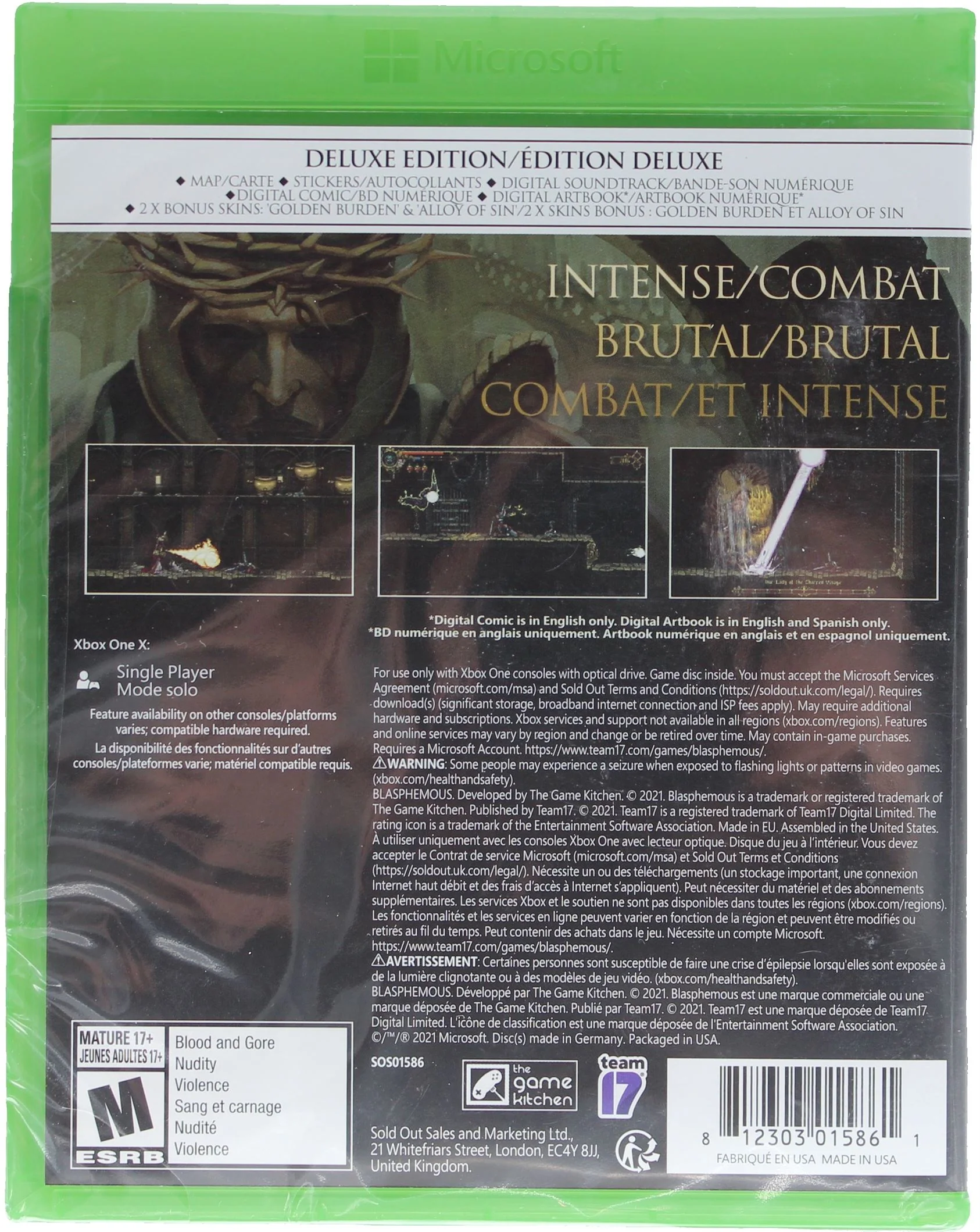 Blasphemous [Deluxe Edition] - Sealed - Image 2