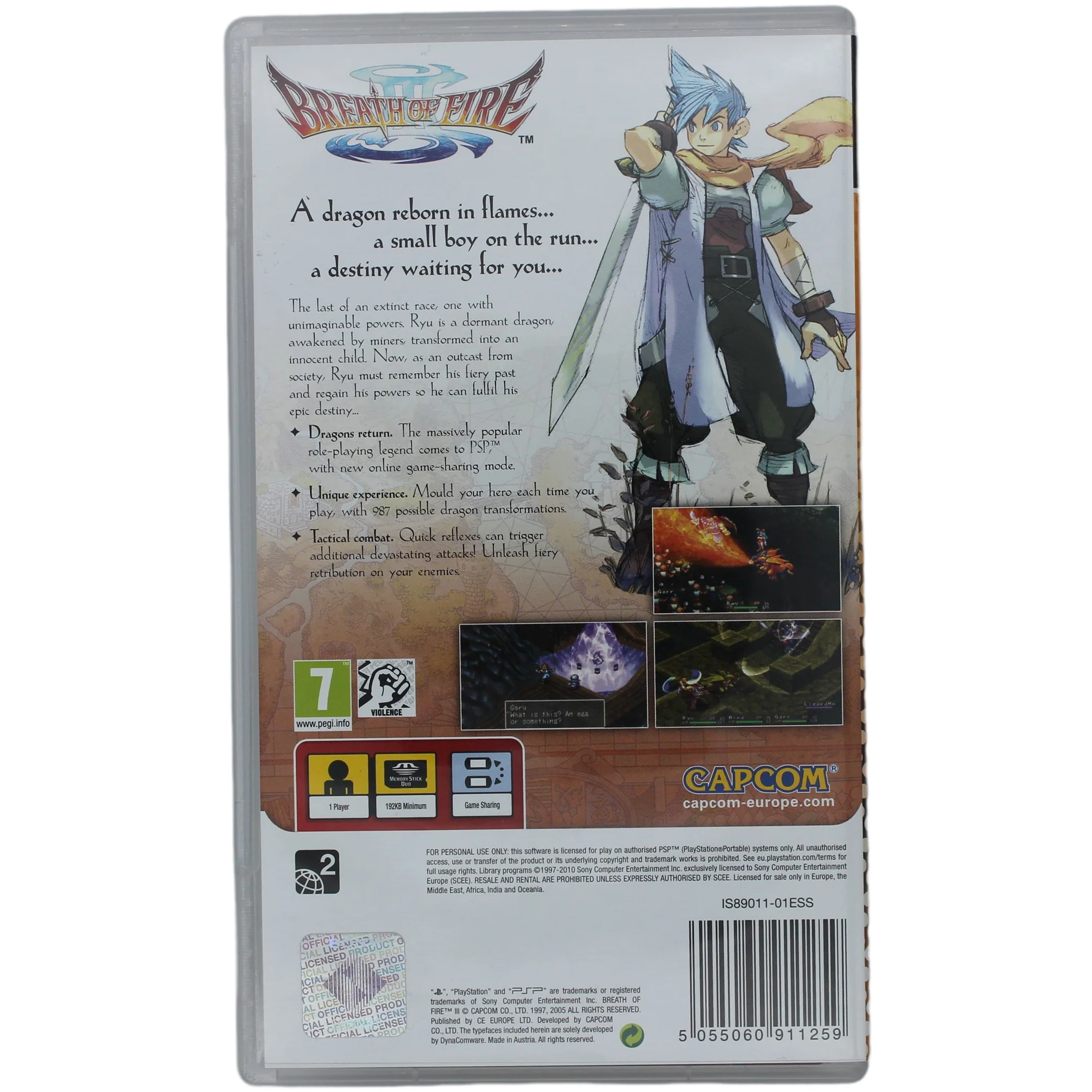 Breath Of Fire III [PSP Essentials] PAL - Image 3