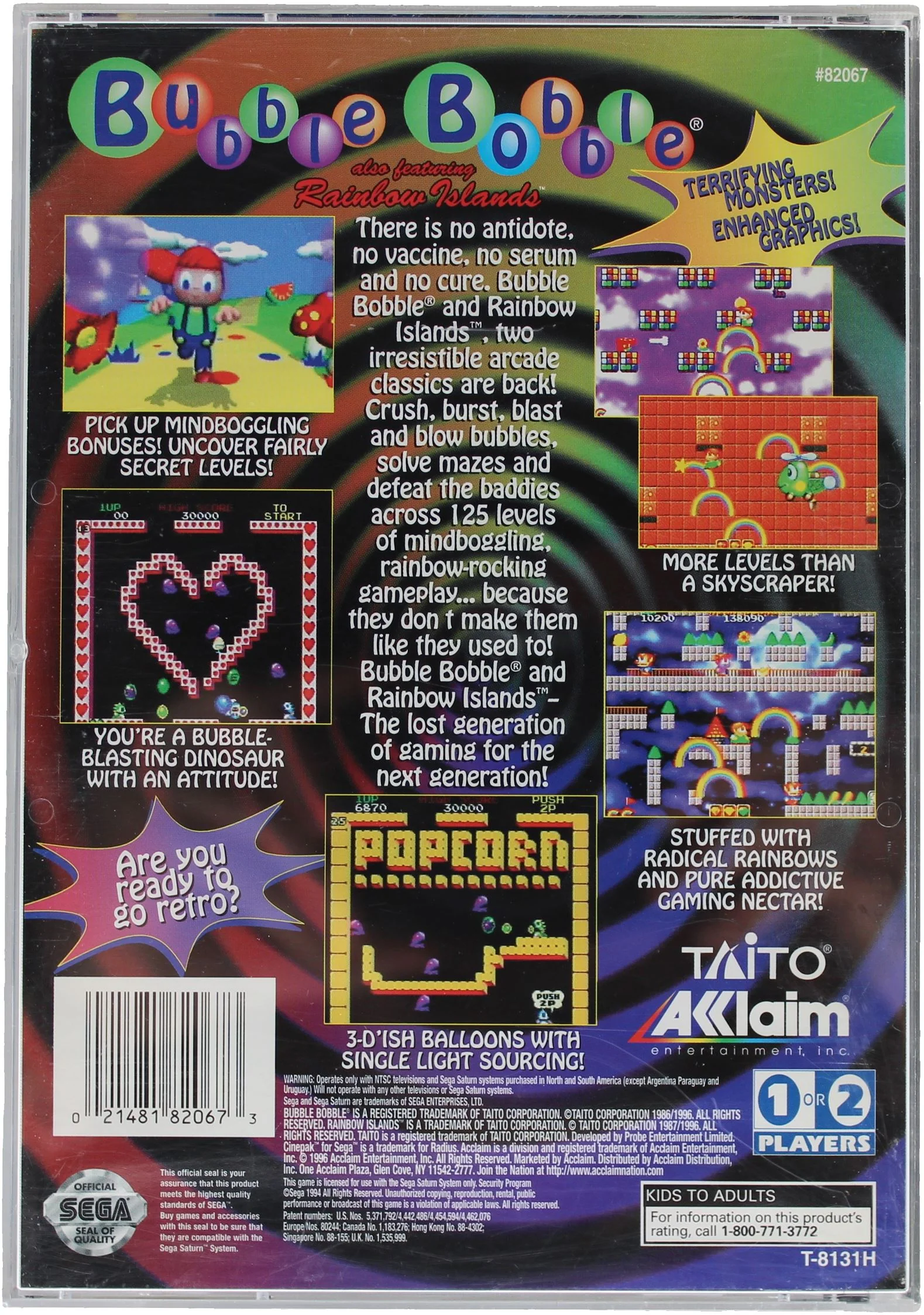 Bubble Bobble Also Featuring Rainbow Islands - Image 2