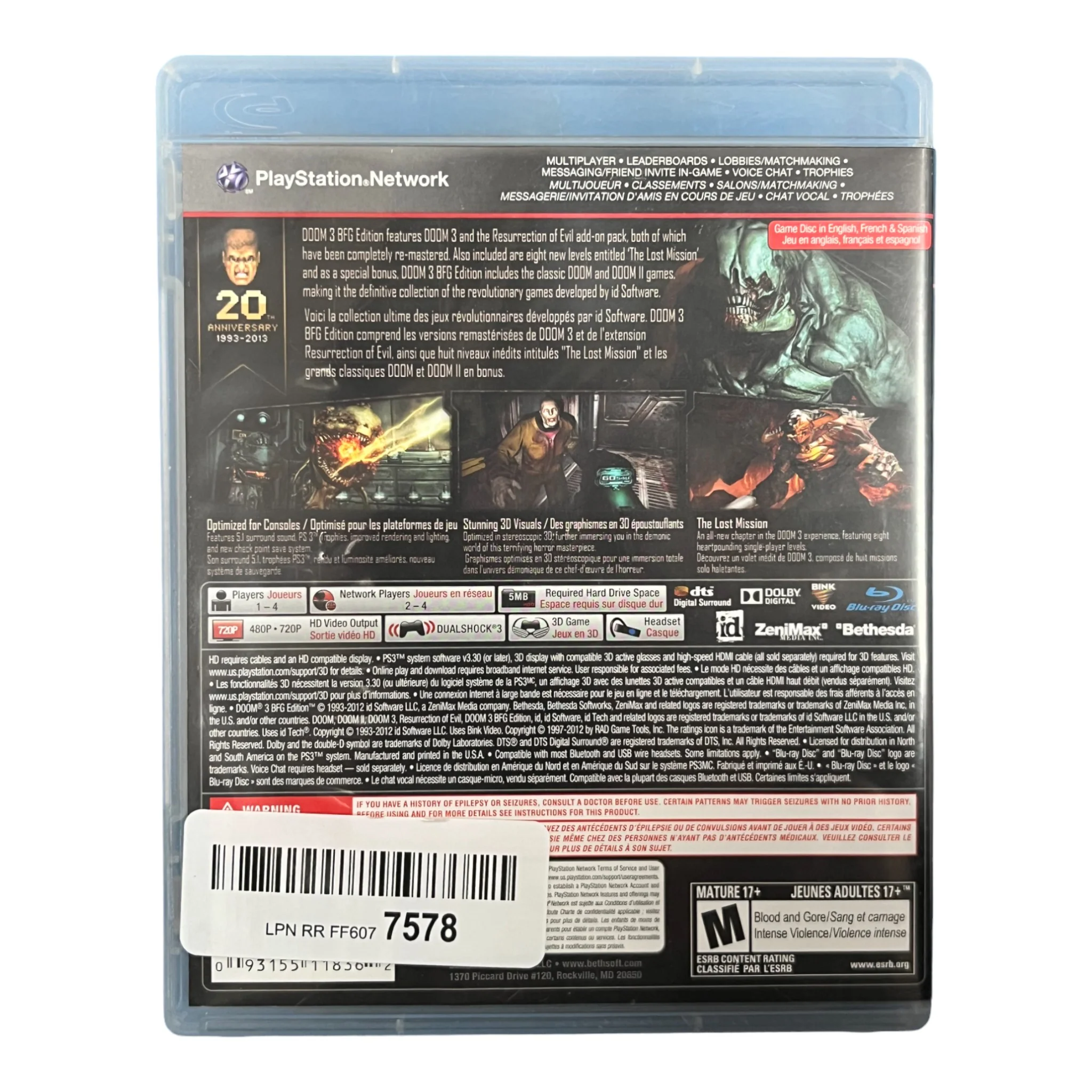 Doom 3: BFG Edition (PS3) - Image 2