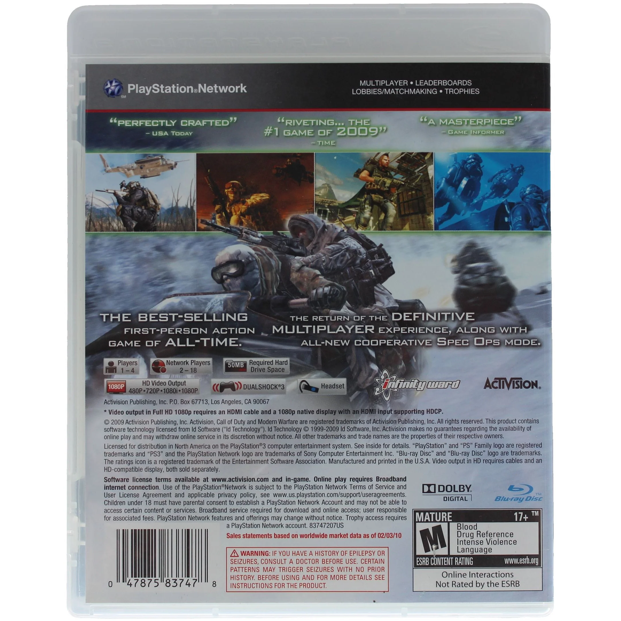 Call Of Duty: Modern Warfare 2 (PS3) - Image 2