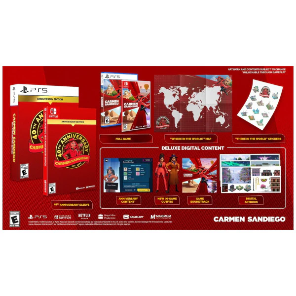 Carmen Sandiego 40th Anniversary Edition (Switch) - Image 2
