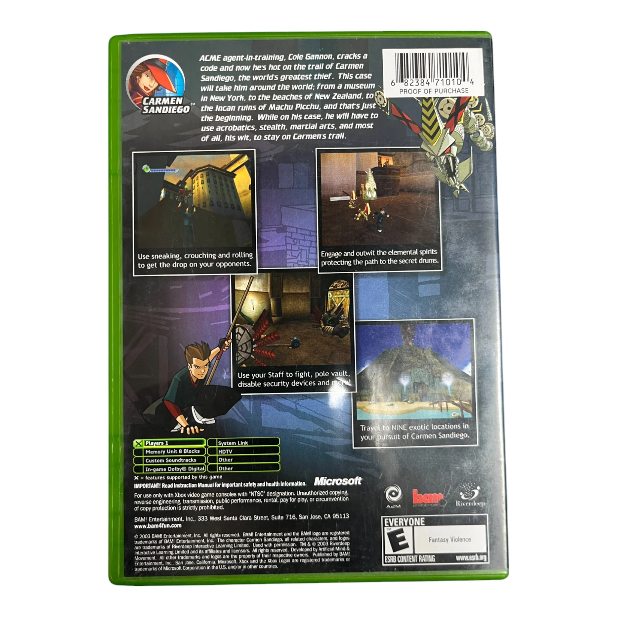 Carmen Sandiego The Secret of the Stolen Drums (Xbox) - Image 2