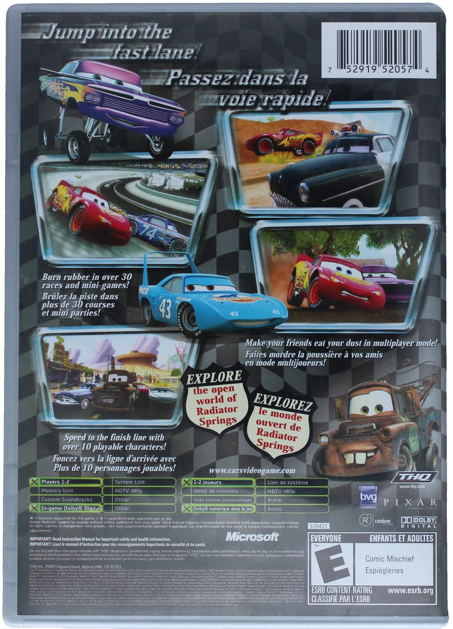 Cars (Xbox) - Image 3