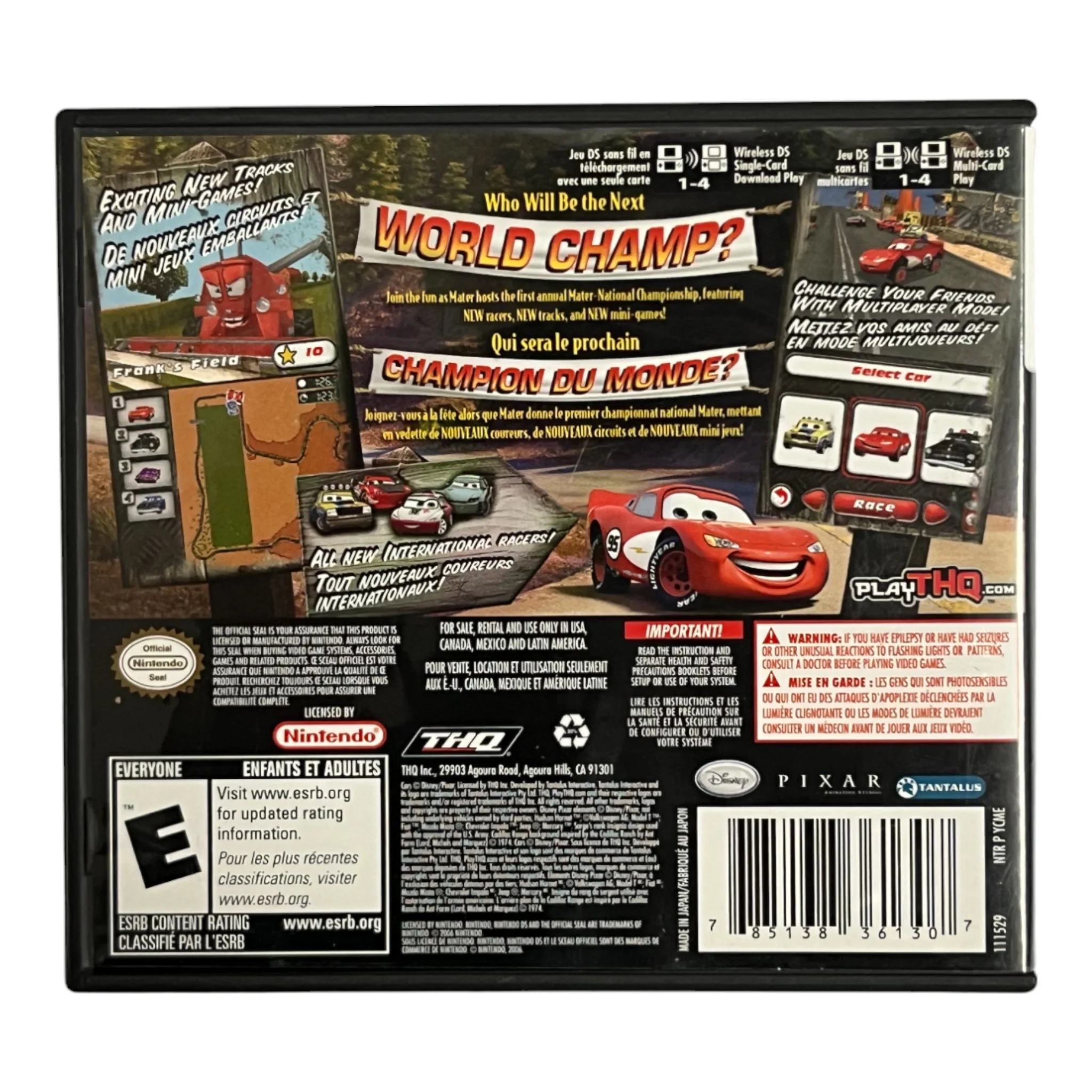 Cars Mater-National Championship (Nintendo DS) - Image 2