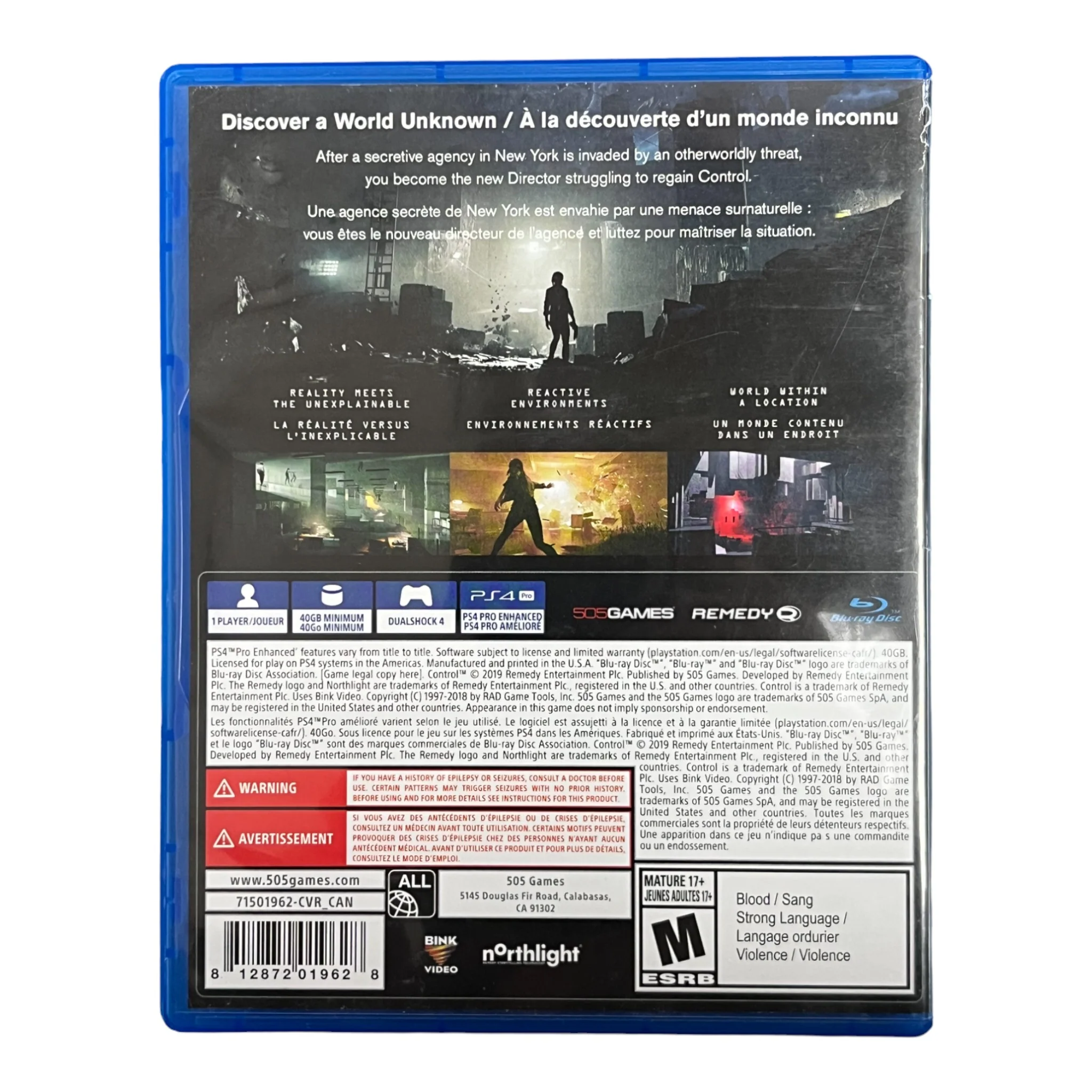 Control (PS4) - Image 2
