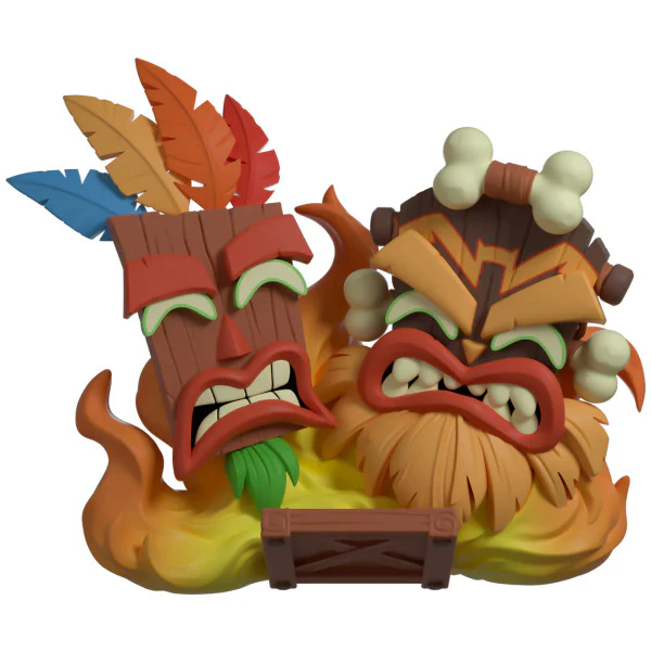 Crash Bandicoot – Aku Aku & Uka Uka #6 Youtooz Figure - Image 2