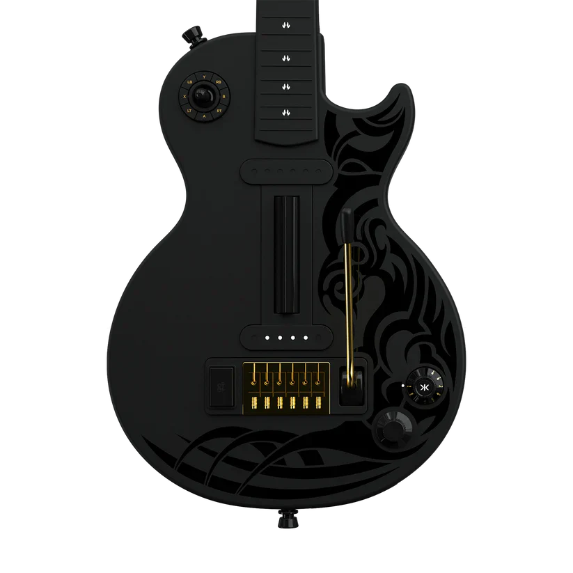 CRKD Gibson Les Paul Guitar Black Tribal Encore - Multi Platform - Image 11
