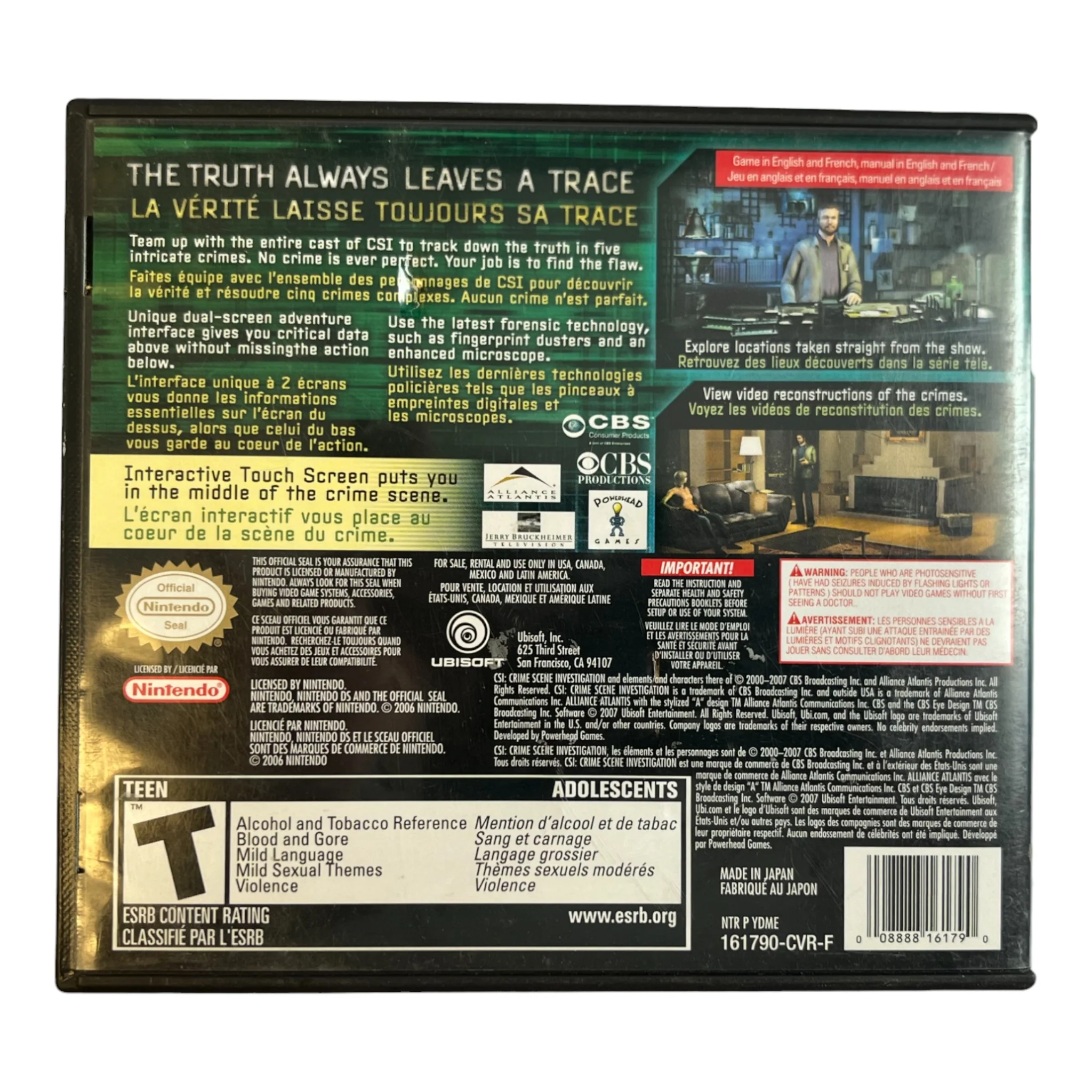 CSI: Crime Scene Investigation - Dark Motives (DS) - Image 2