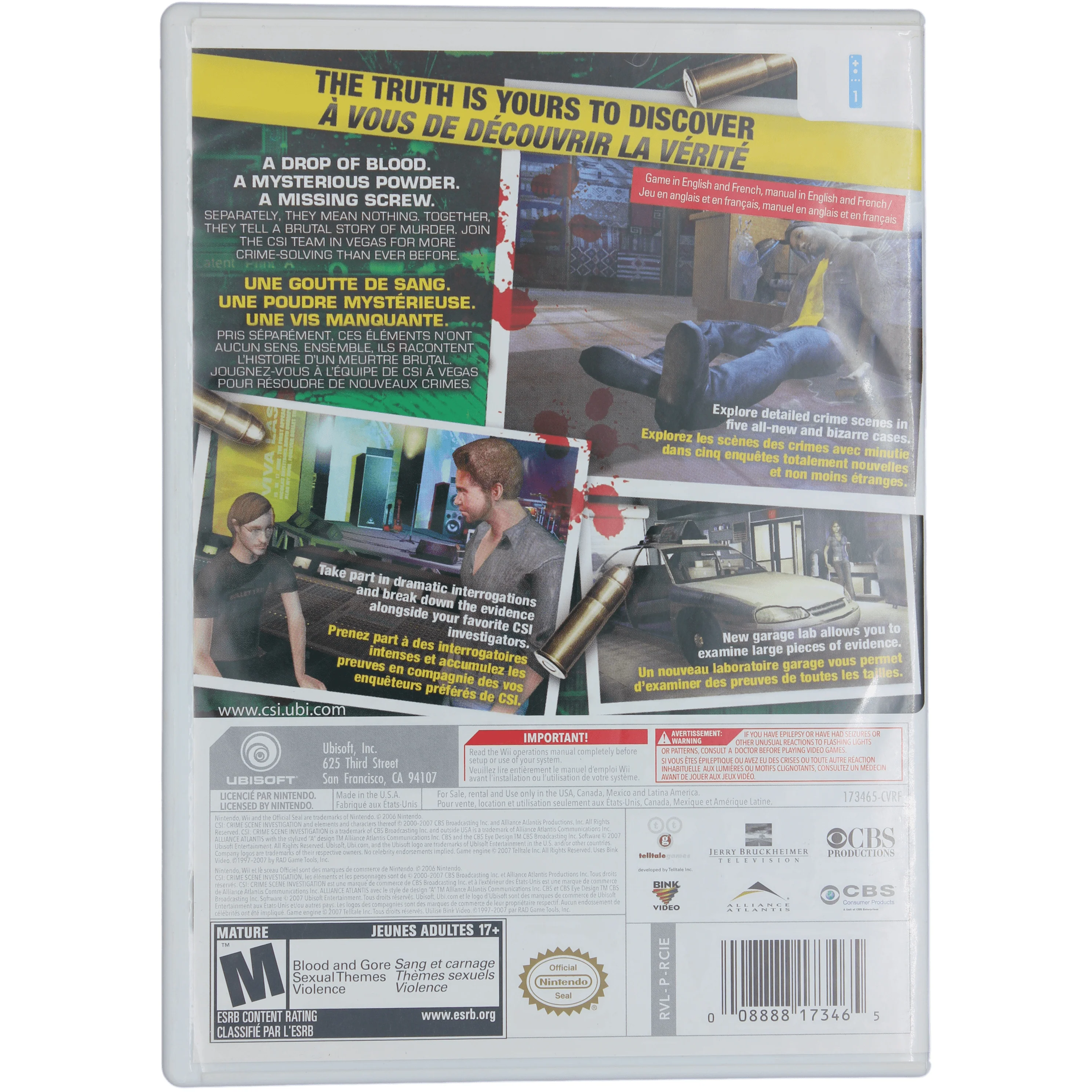 CSI: Hard Evidence (Wii) - Image 7