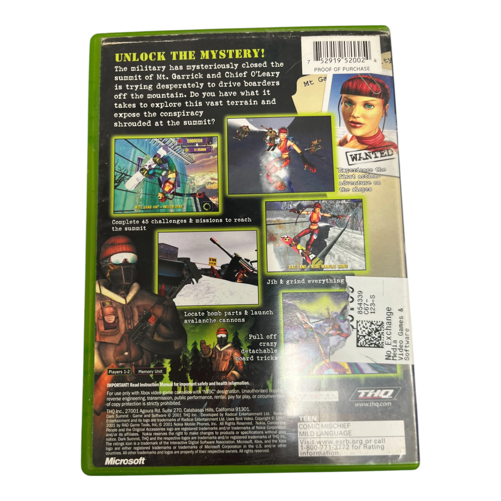 Dark Summit (Xbox) - Image 2