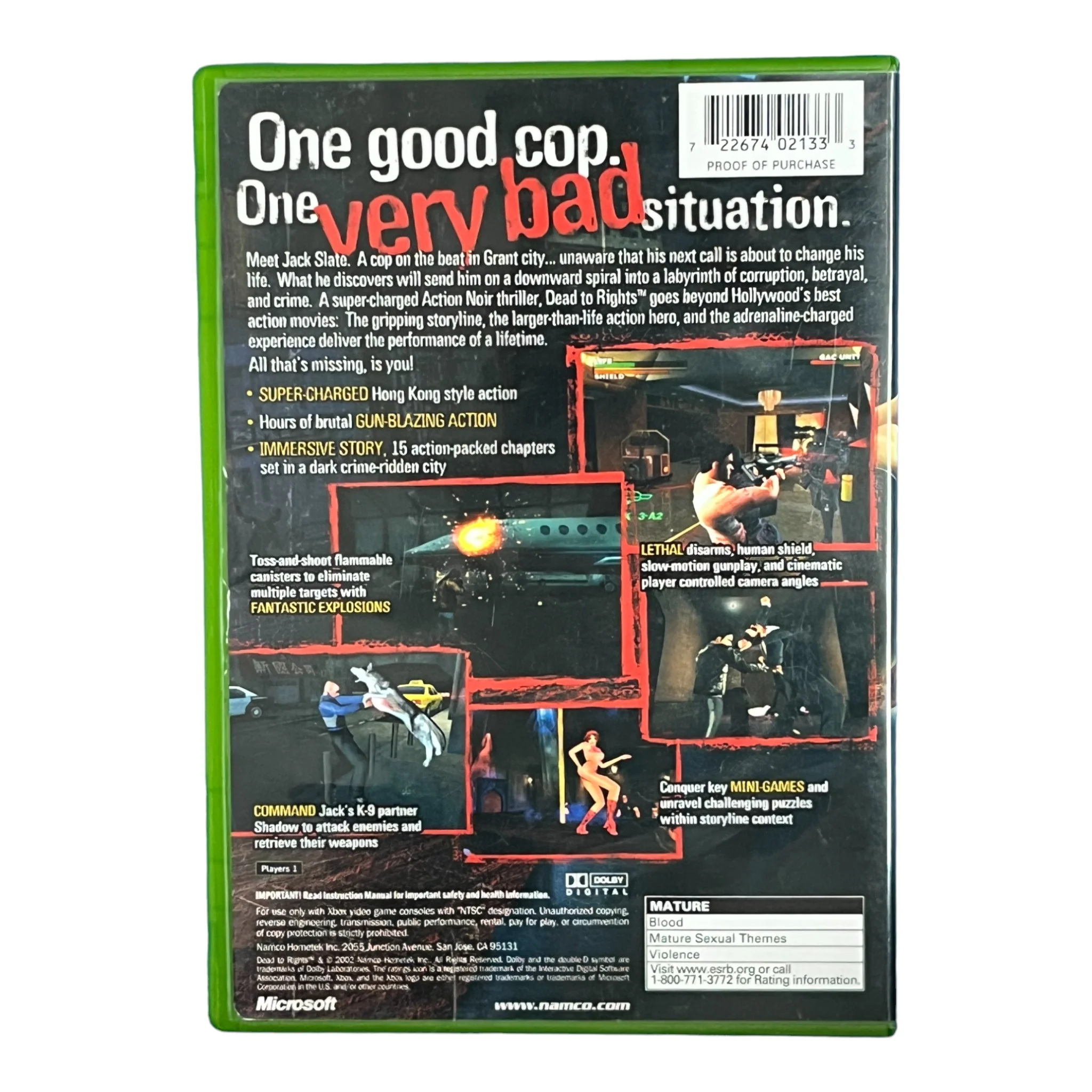 Dead to Rights (Xbox) - Image 2