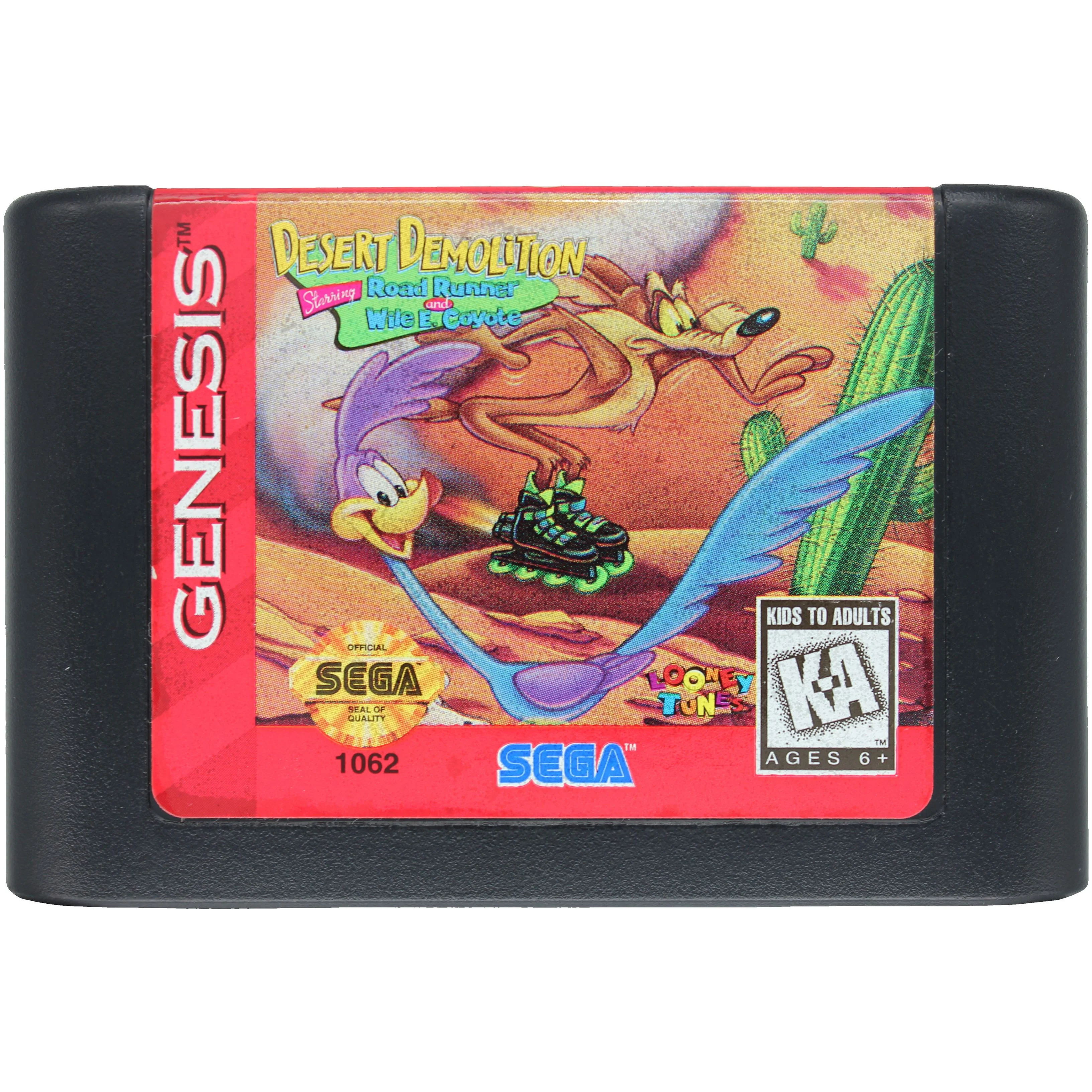 Desert Demolition Starring Road Runner And Wile E. Coyote (Genesis) - Image 2