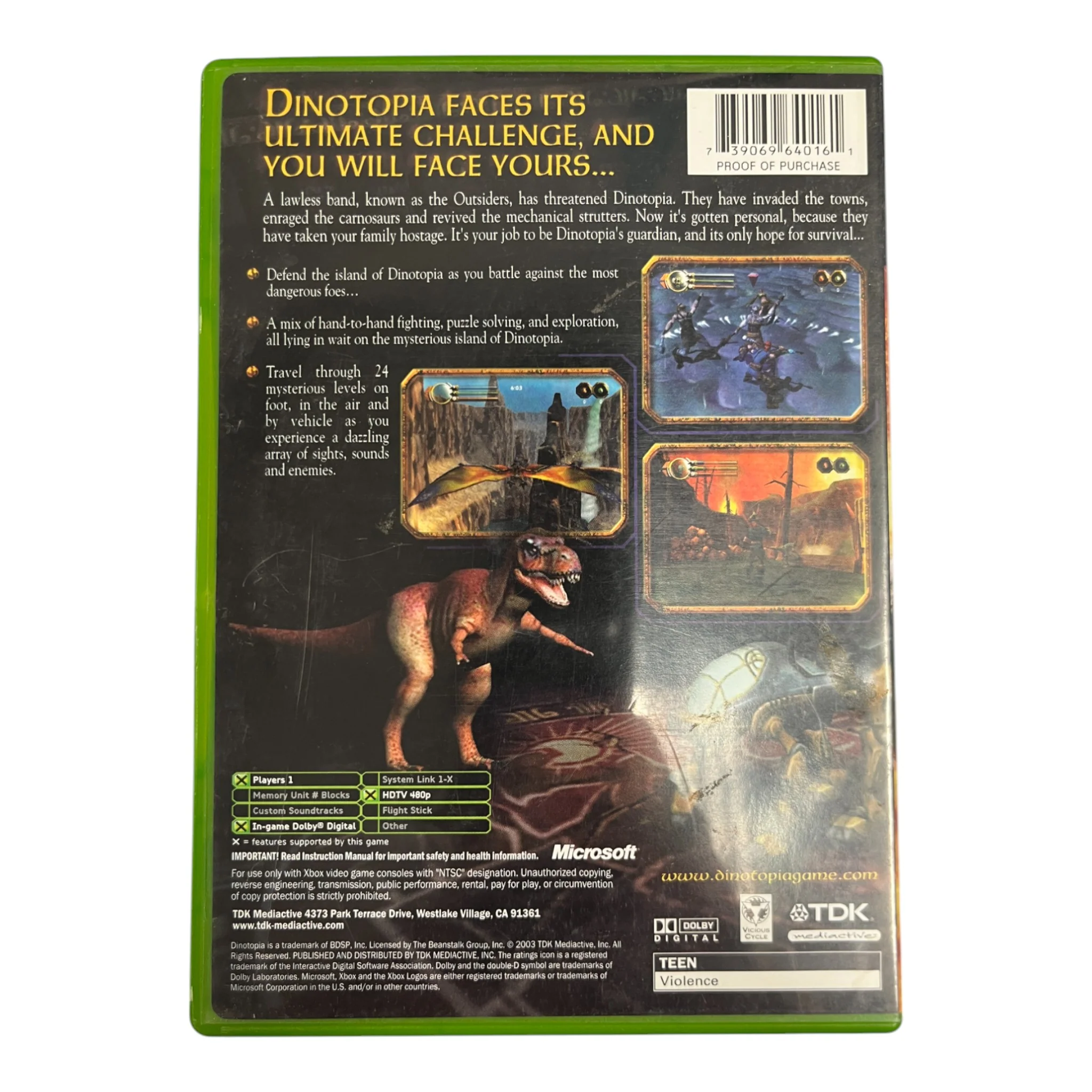 Dinotopia Sunstone Odyssey (Xbox) - Image 2