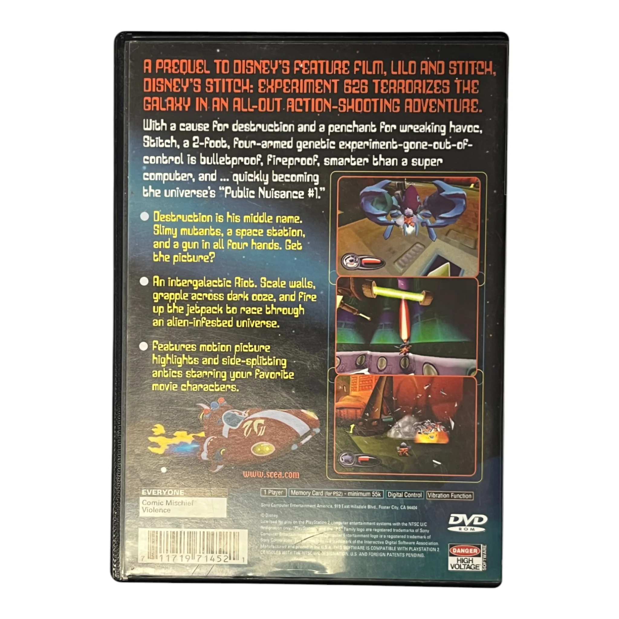 Disney's Stitch Experiment 626 (PS2) - Image 2