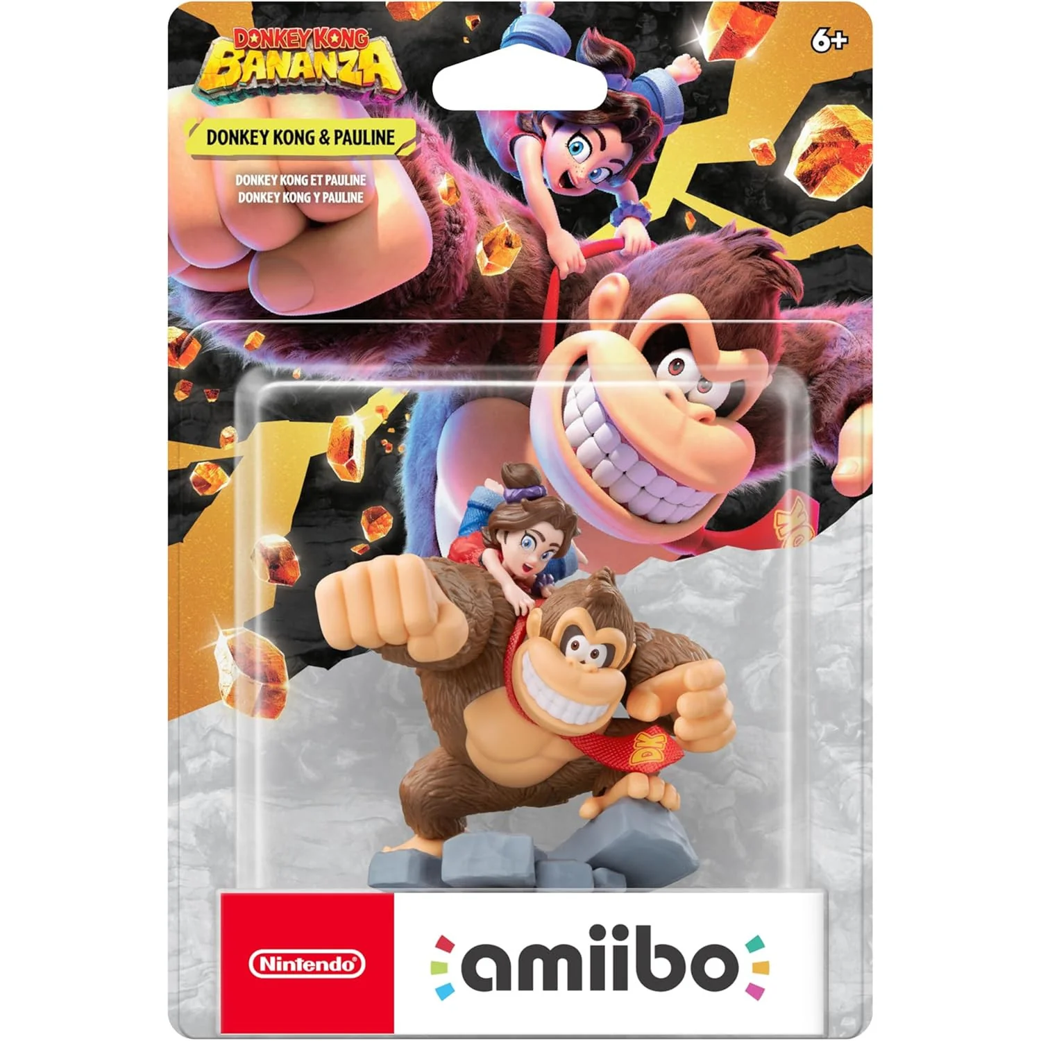 Donkey Kong and Pauline: Donkey Kong Bananza Series (amiibo)