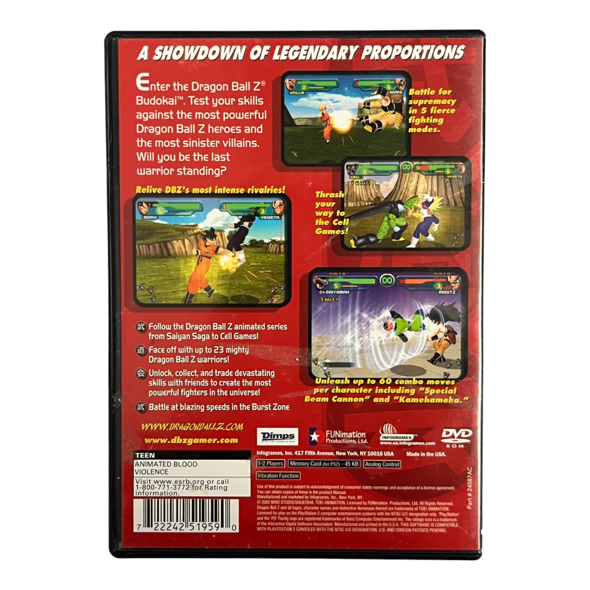 Dragon Ball Z Budokai (PS2) - Image 6