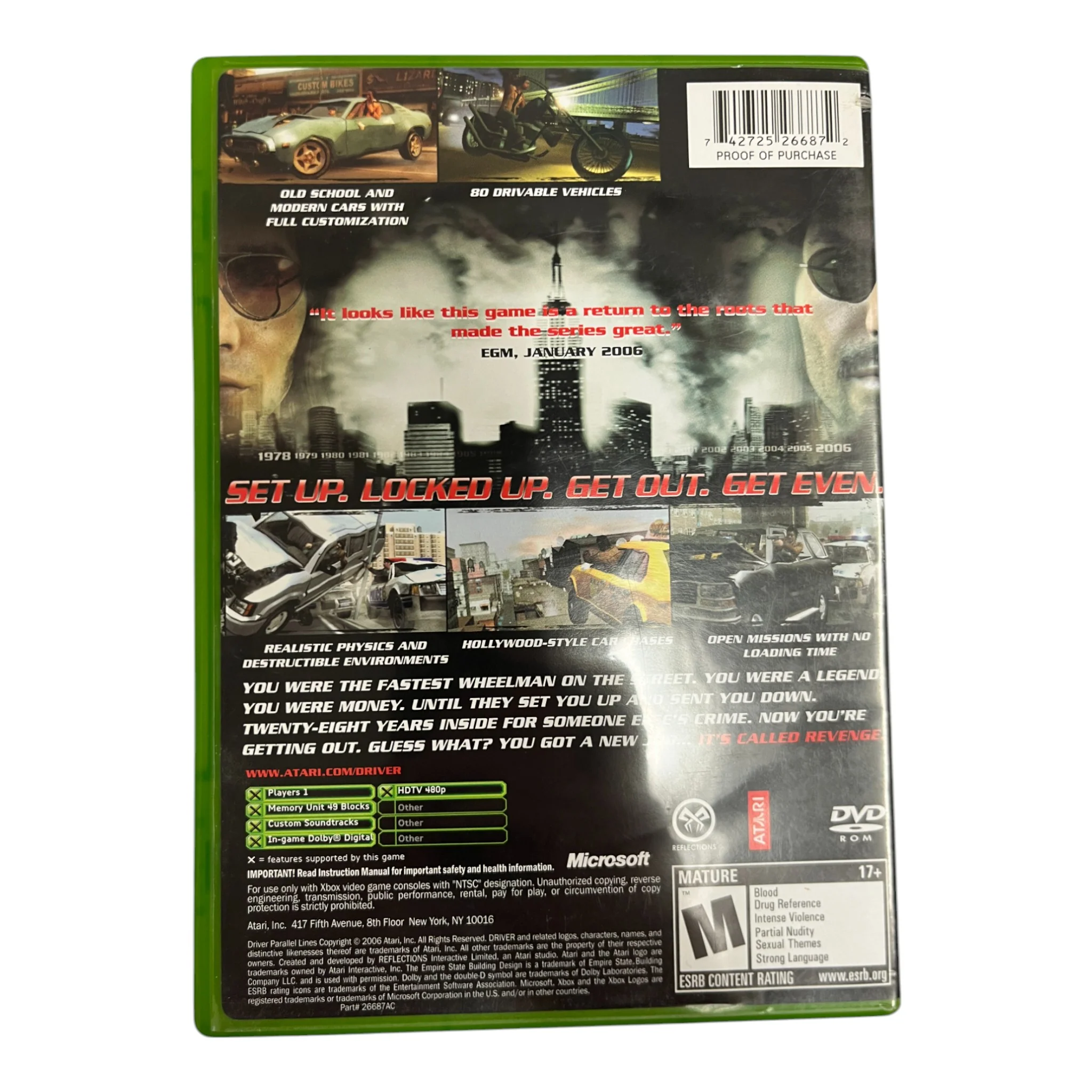 Driver: Parallel Lines (Xbox) - Image 2