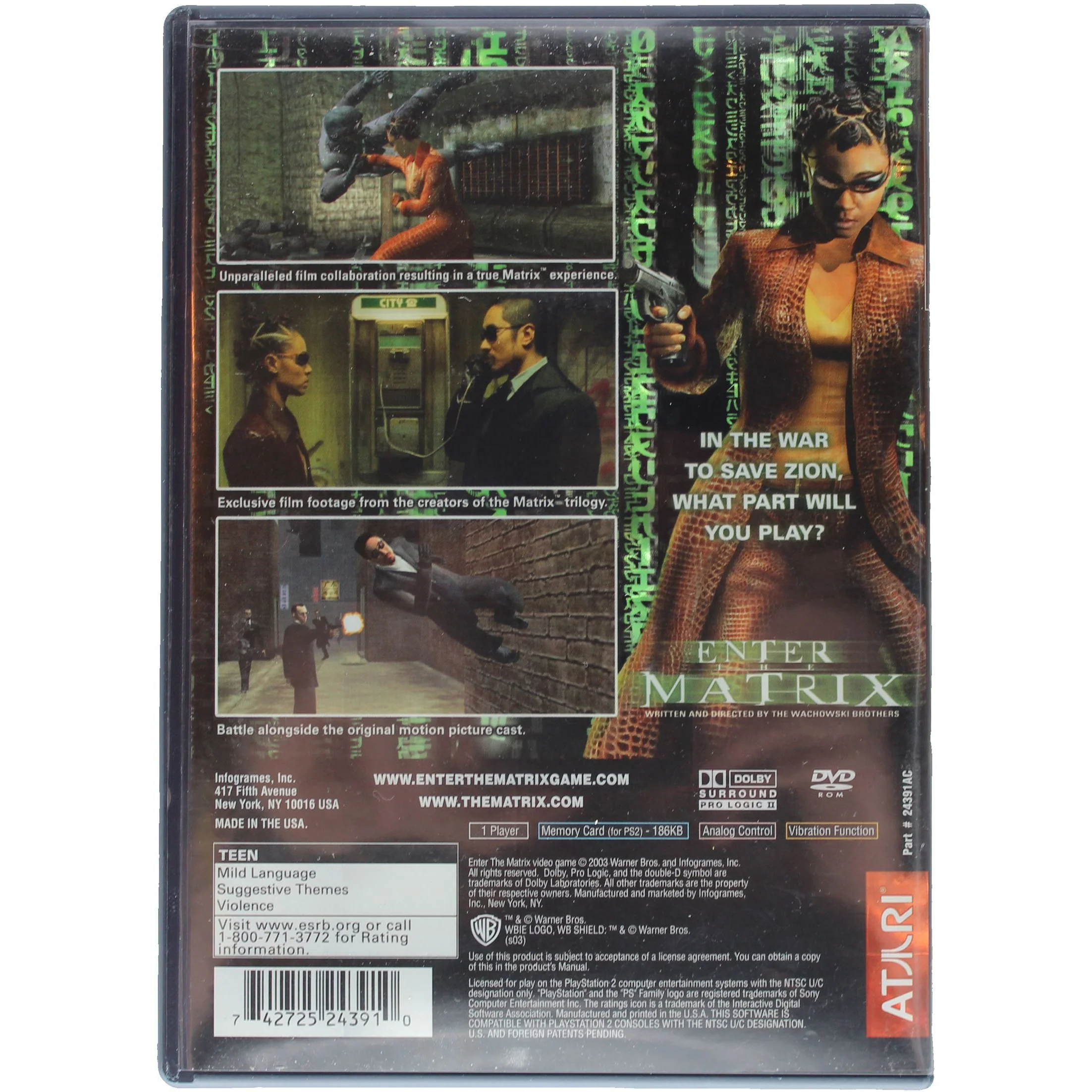 Enter The Matrix (PS2) - Image 2