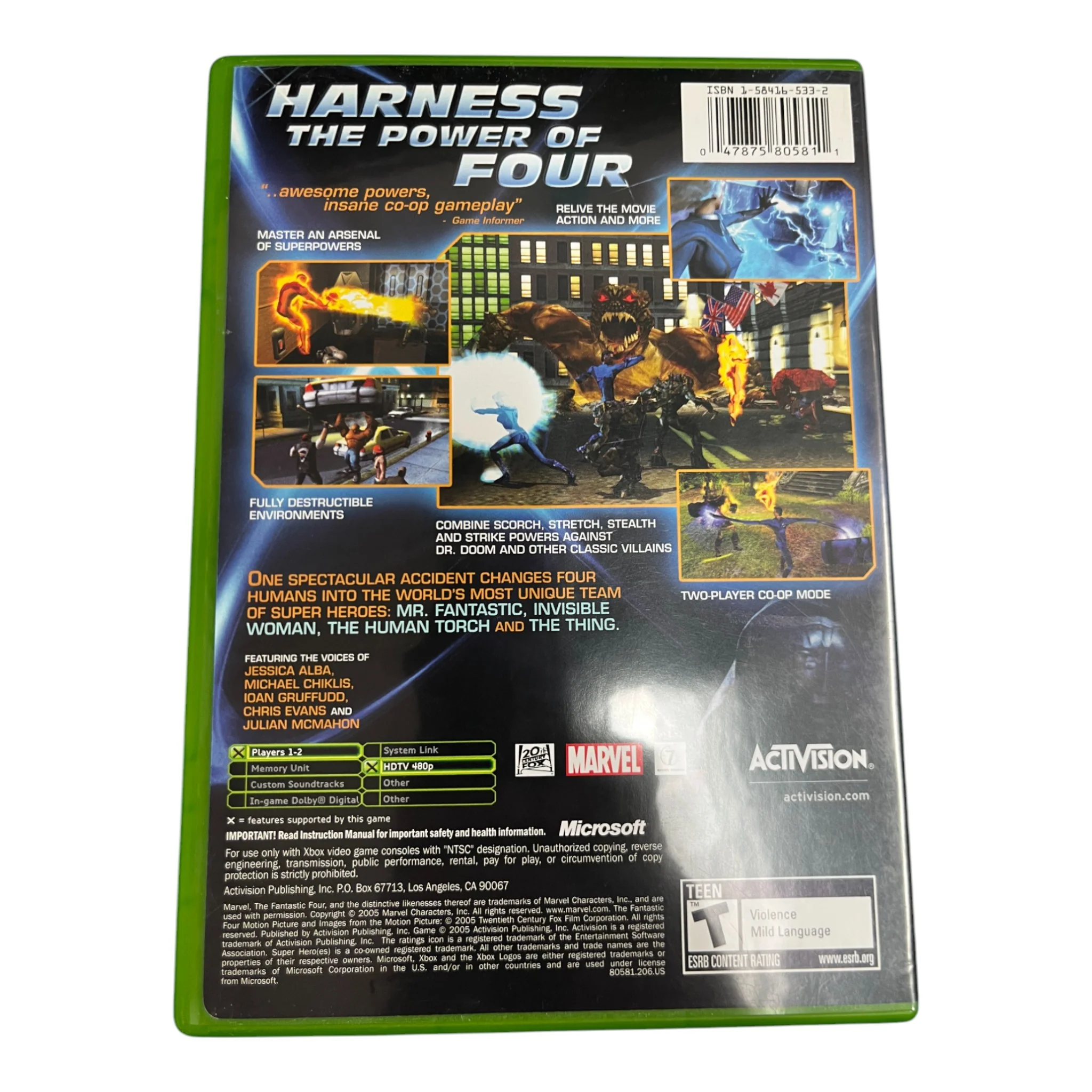 Fantastic 4 (Xbox) - Image 2