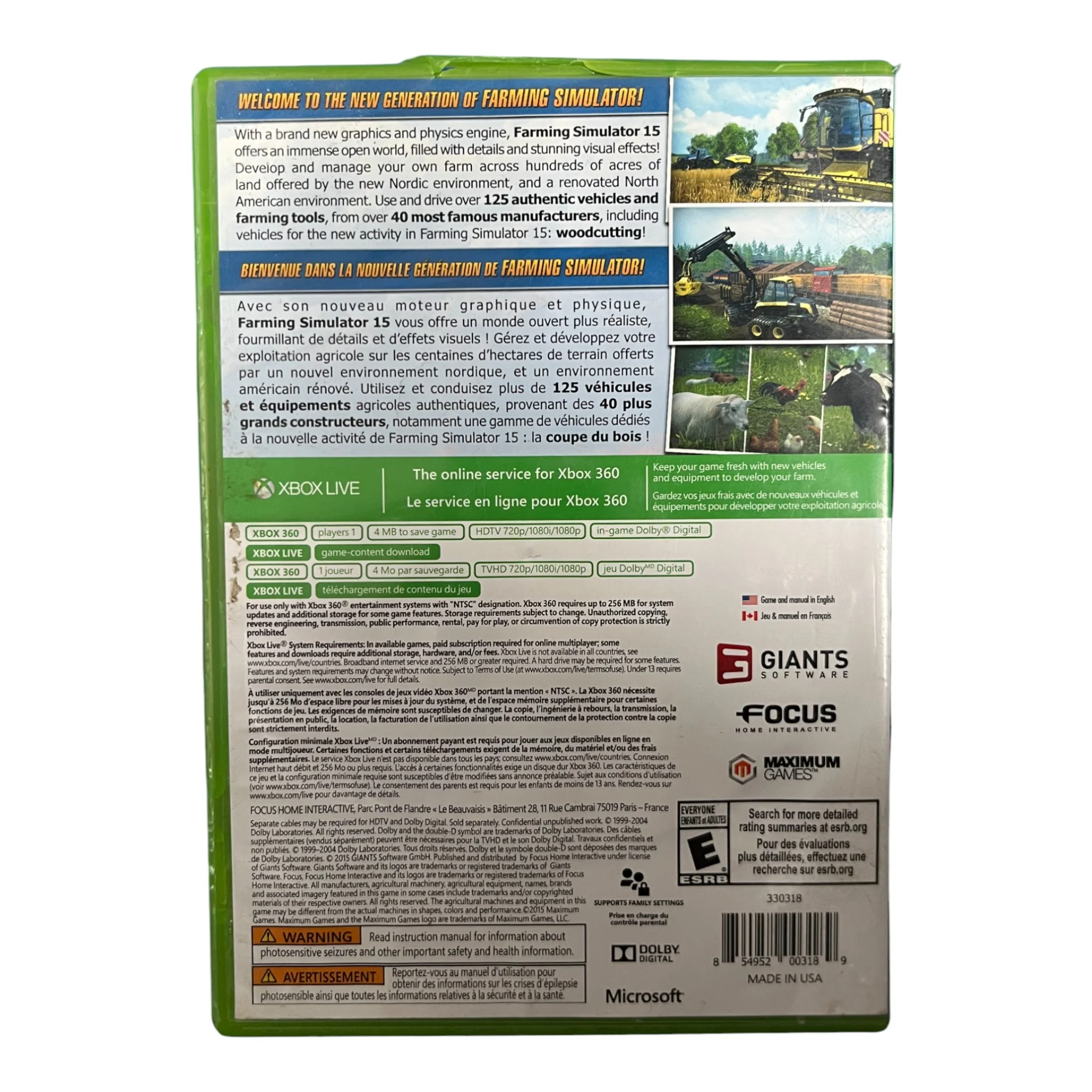 Farming Simulator 15 (Xbox360) - Image 2