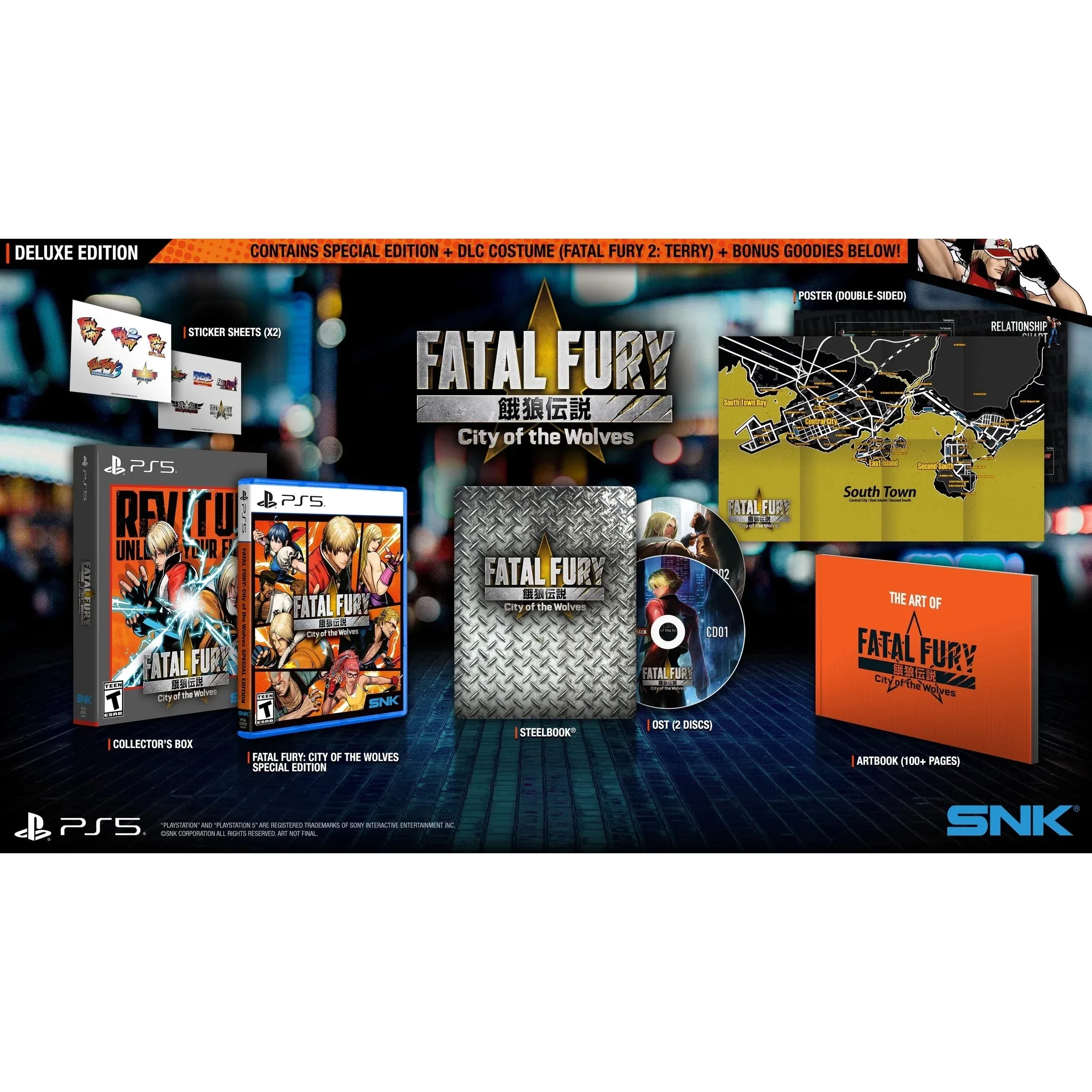 Fatal Fury: City of the Wolves [Deluxe Edition] (PS5) - Image 2