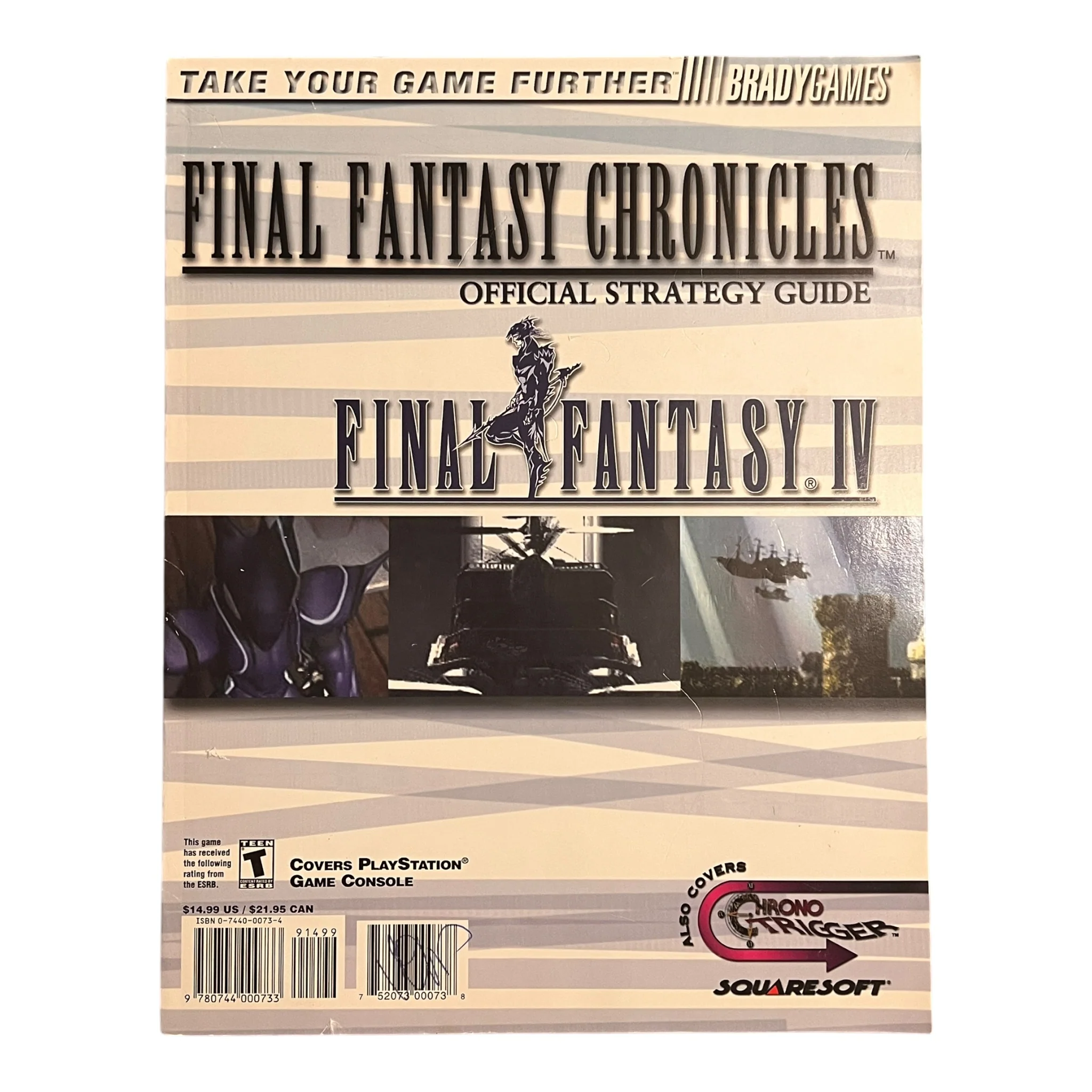 Final Fantasy Chronicles Final Final Fantasy IV + Chrono Trigger Official Strategy Guide