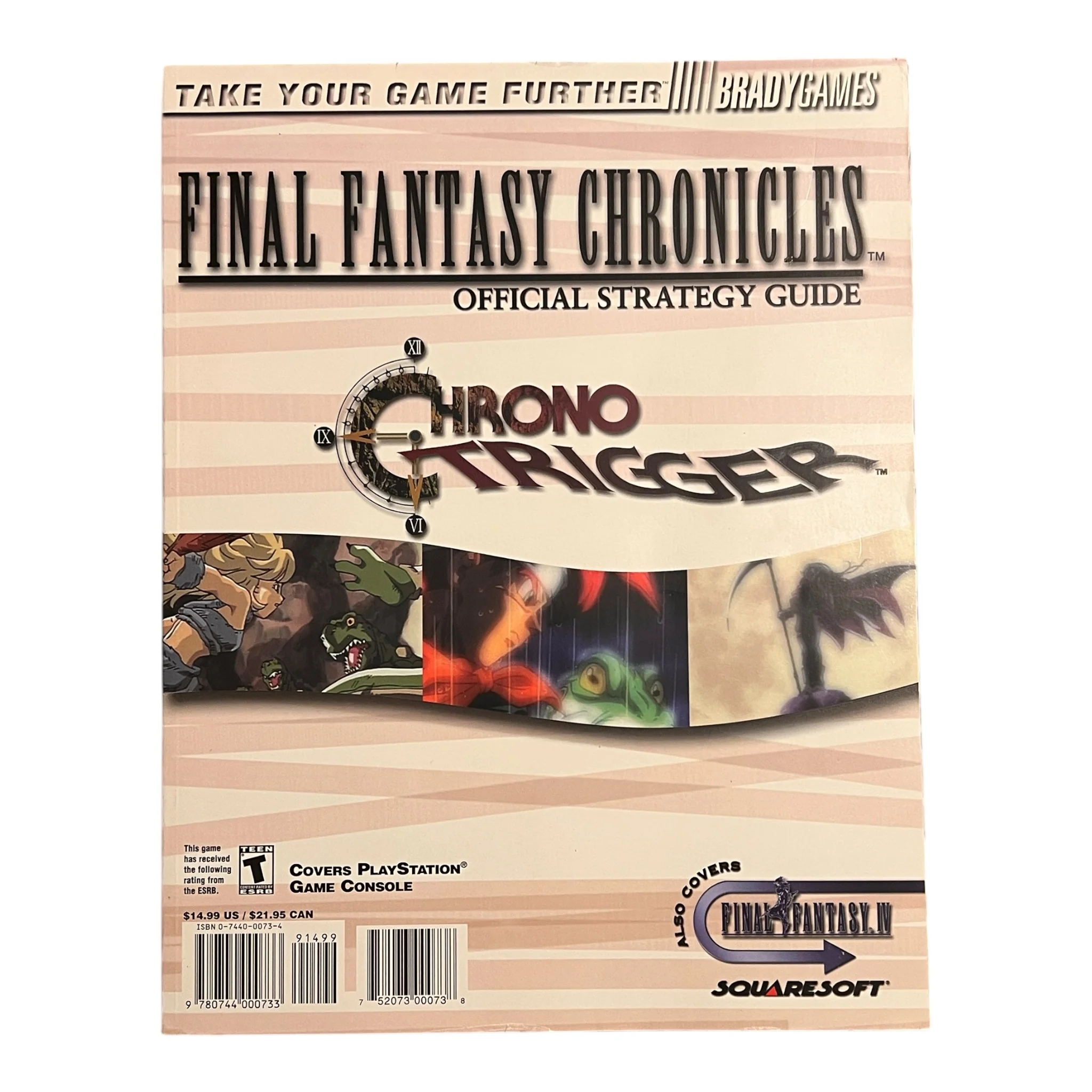Final Fantasy Chronicles Final Final Fantasy IV + Chrono Trigger Official Strategy Guide - Image 2