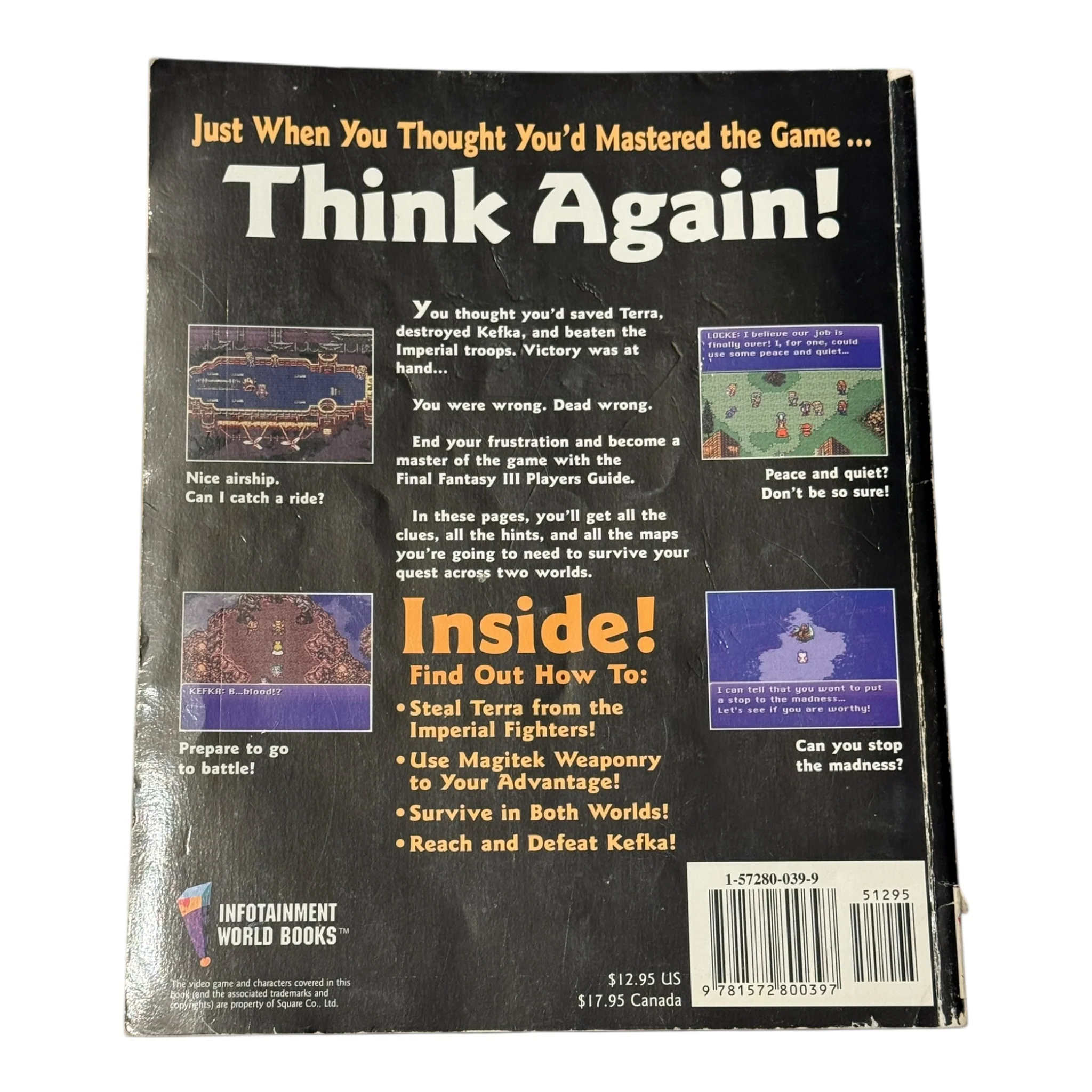 Final Fantasy III Players Guide by Peter Olafson - Image 2