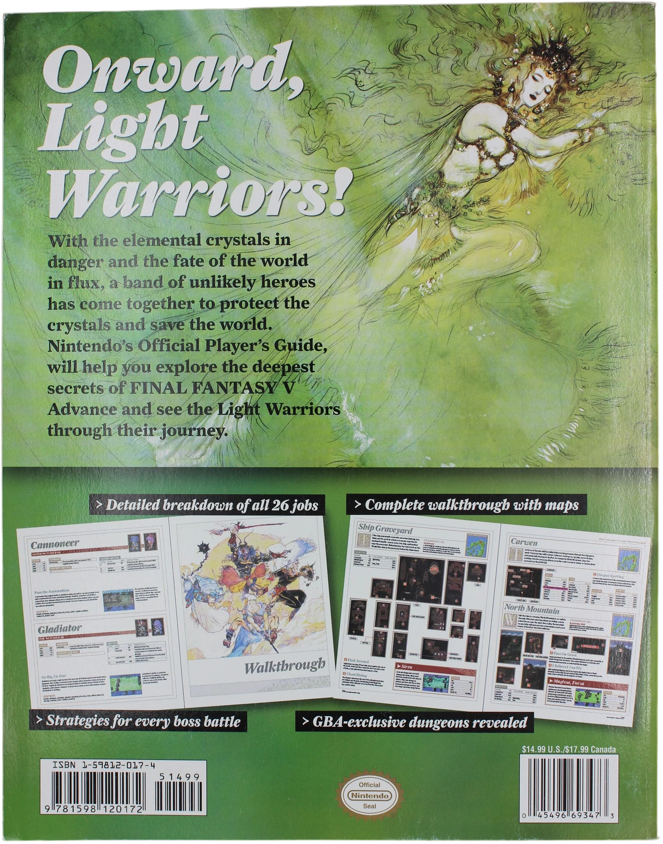 Final Fantasy V Advance: Official Strategy Guide (GBA) - Image 2