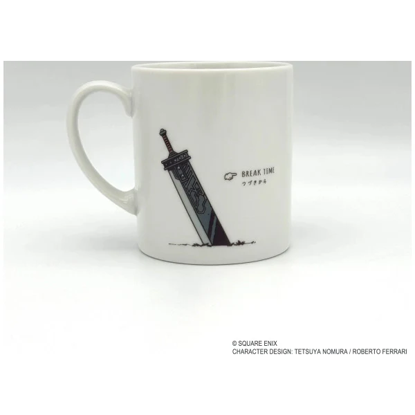 Final Fantasy VII Rebirth Utatane Cloud Porcelain Mug - Image 2