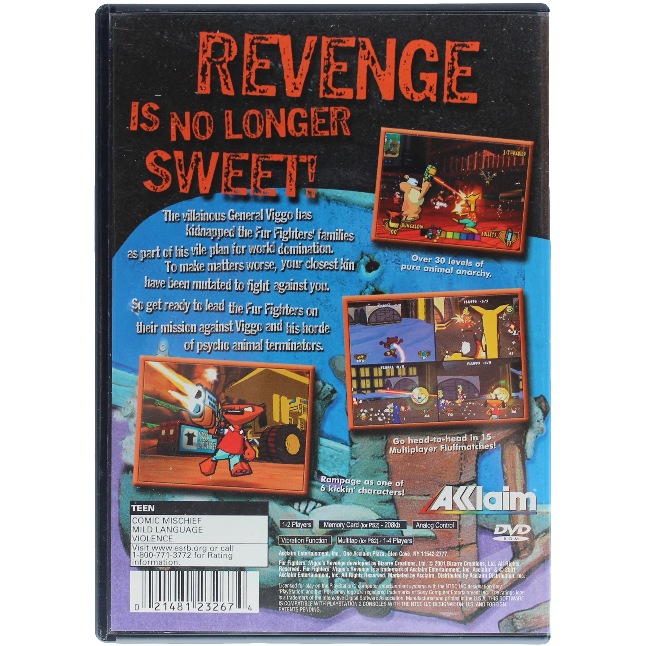 Fur Fighters Viggo's Revenge (PS2) - Image 4