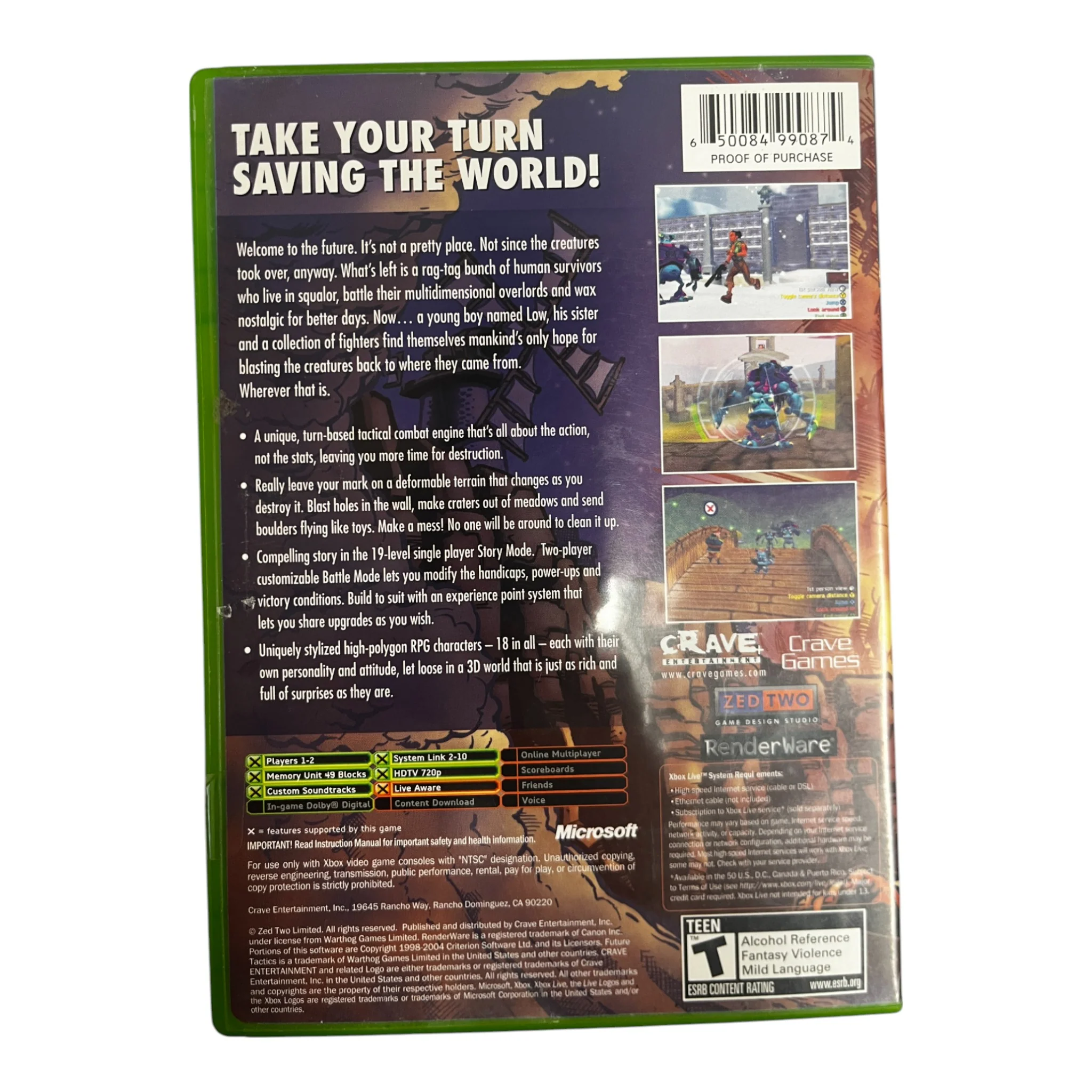 Future Tactics: The Uprising (Xbox) - Image 2